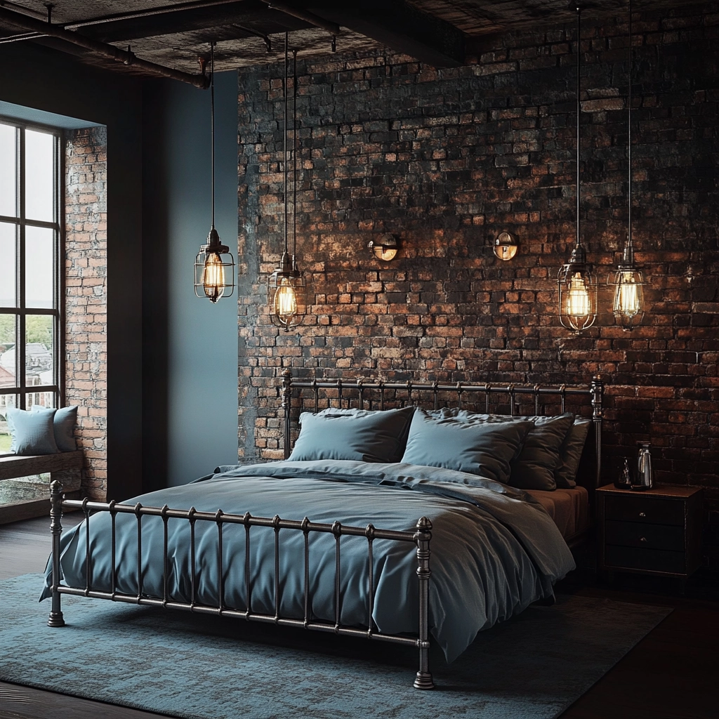vintage farmhouse bedroom 21