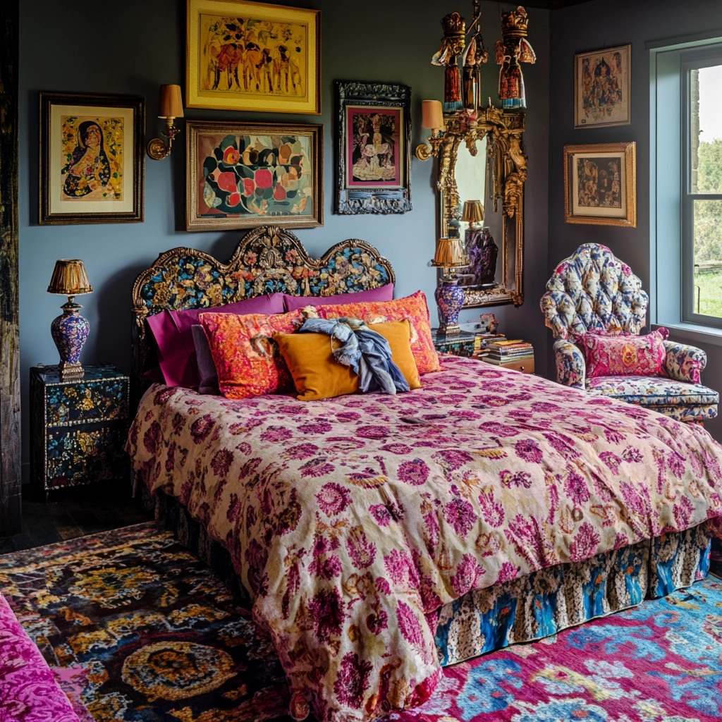 vintage farmhouse bedroom 35