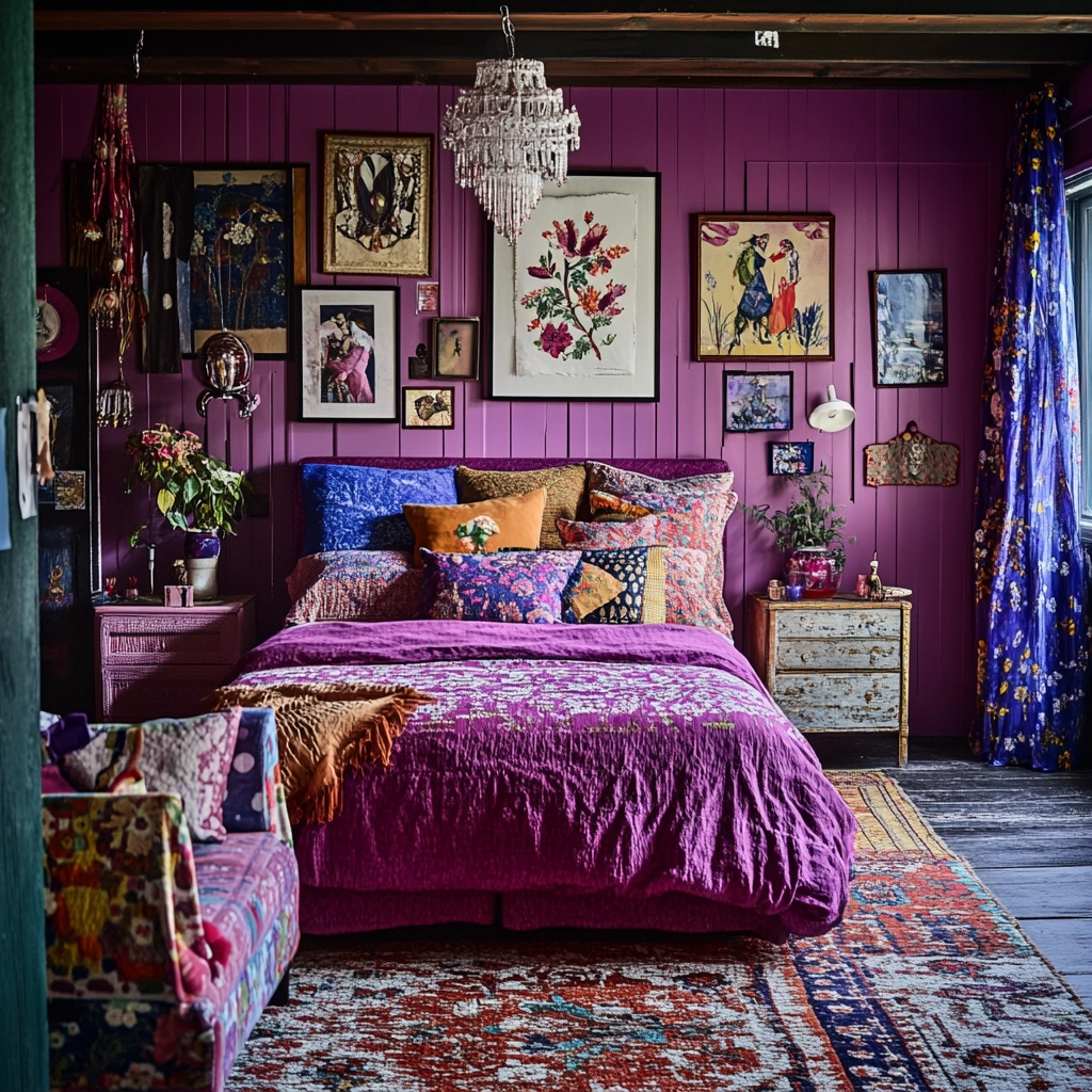 vintage farmhouse bedroom 36