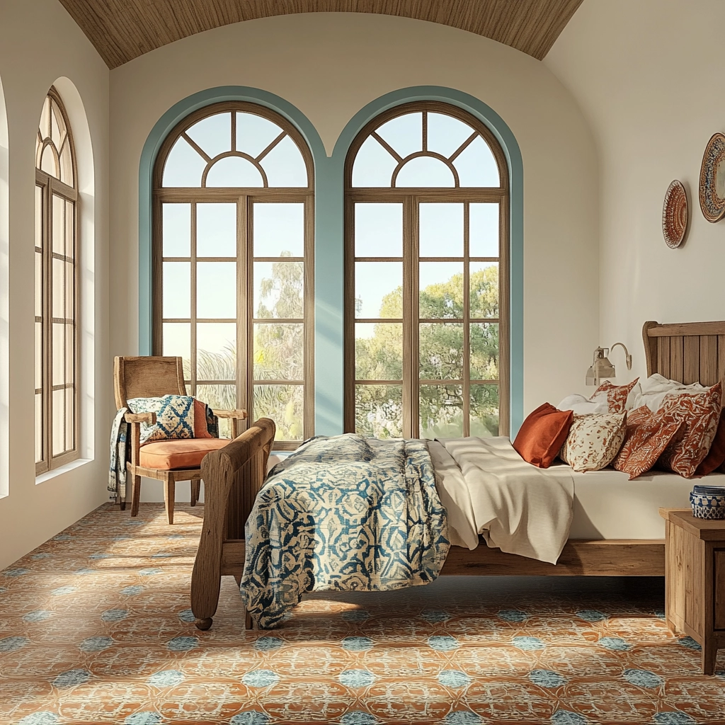 vintage farmhouse bedroom 38