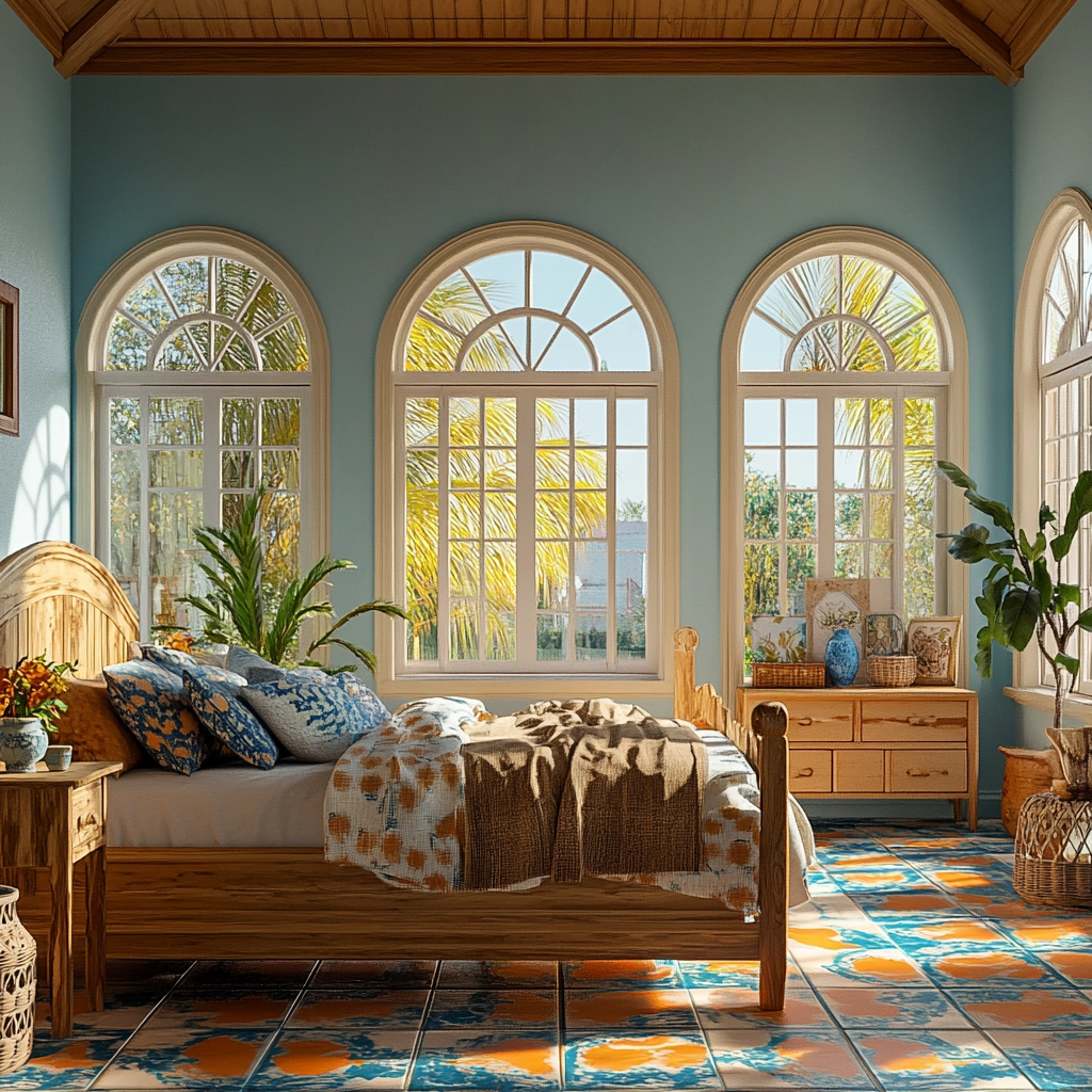 vintage farmhouse bedroom 39