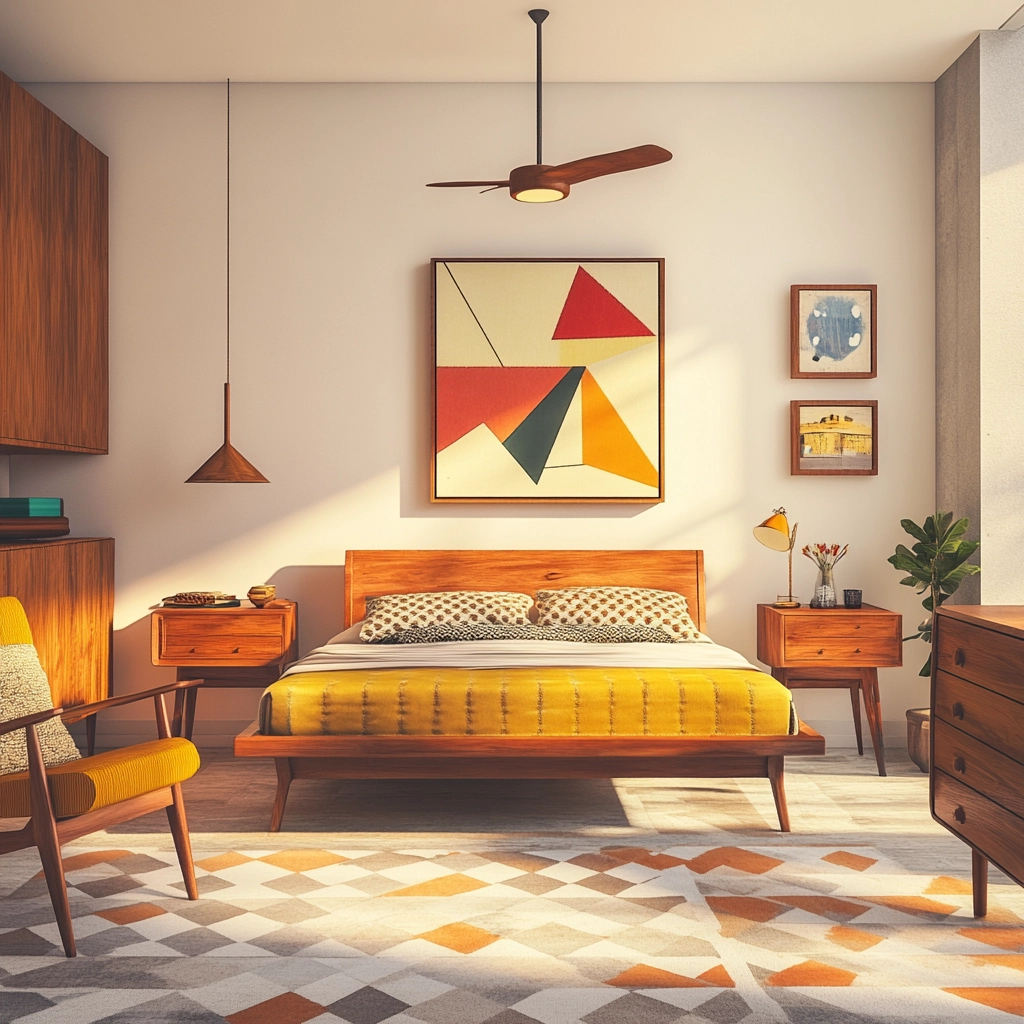 vintage farmhouse bedroom 47