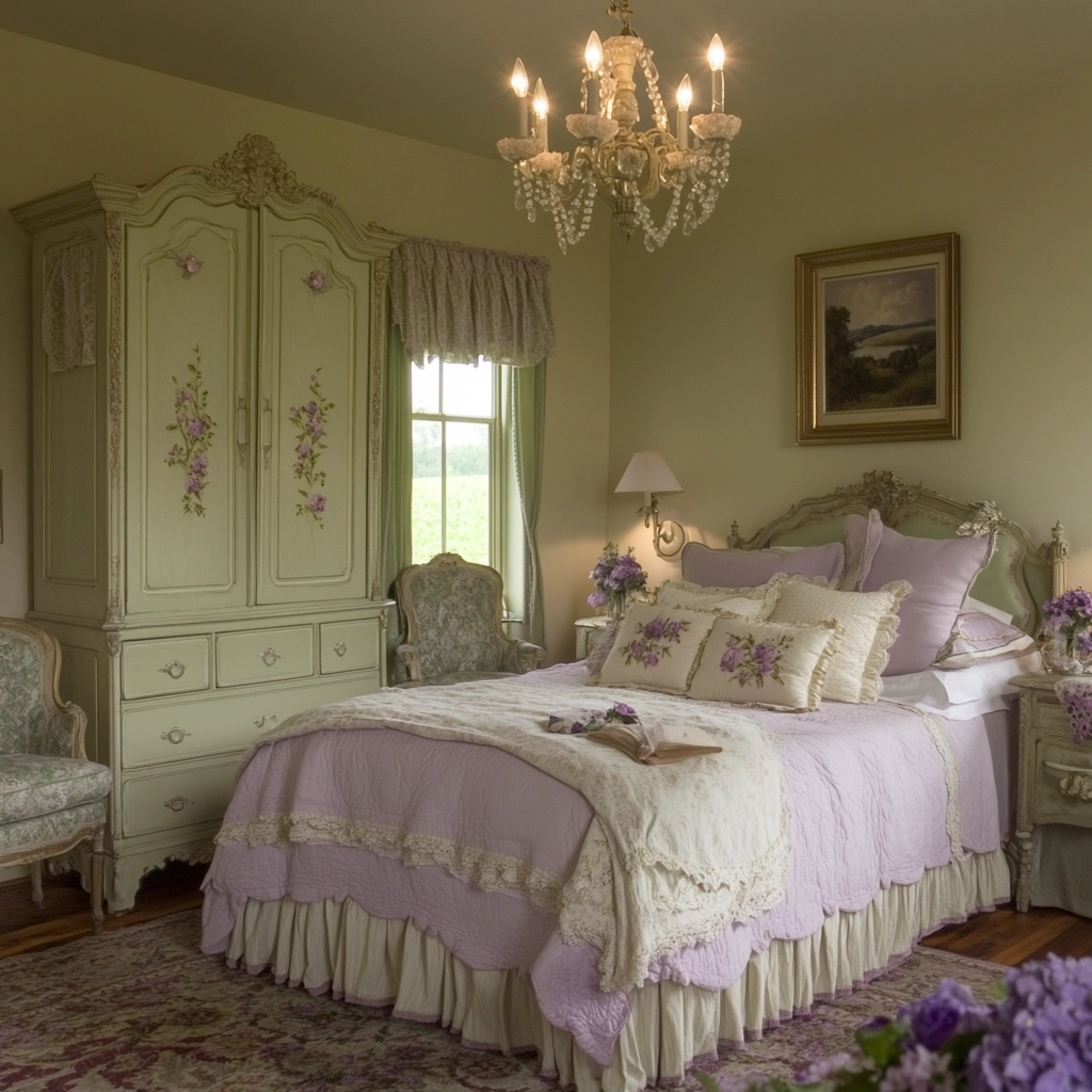 vintage farmhouse bedroom 54