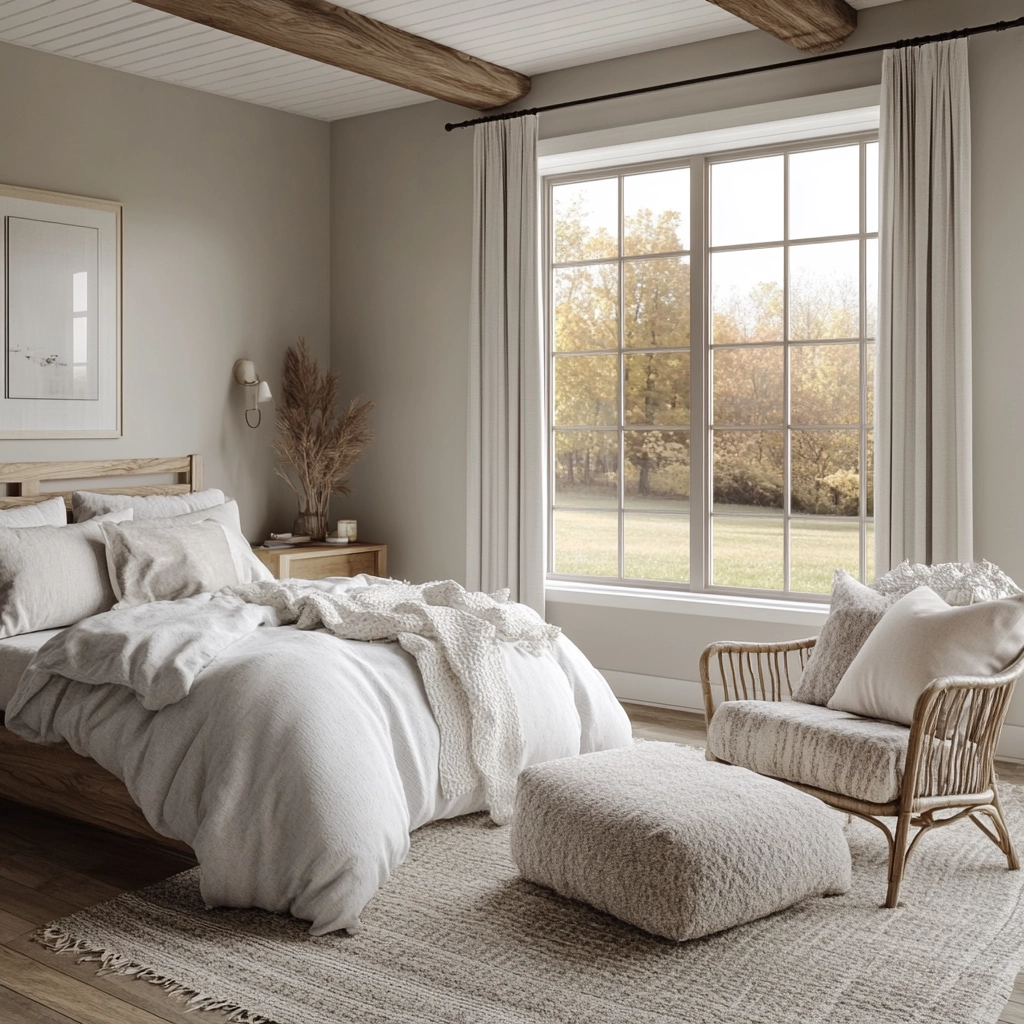 vintage farmhouse bedroom 7