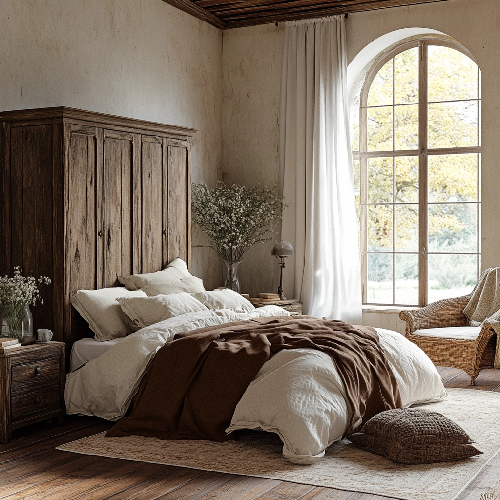 vintage farmhouse bedroom 79