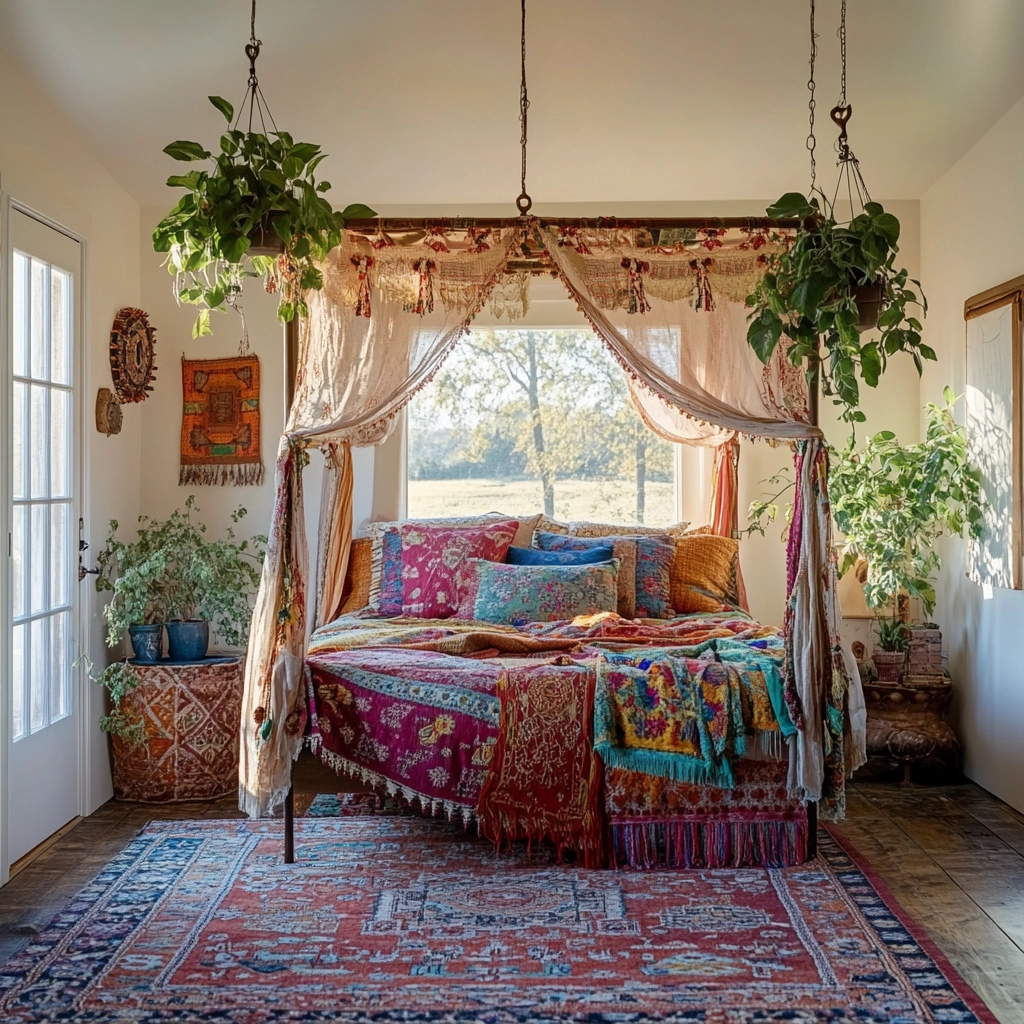 vintage farmhouse bedroom decor 12