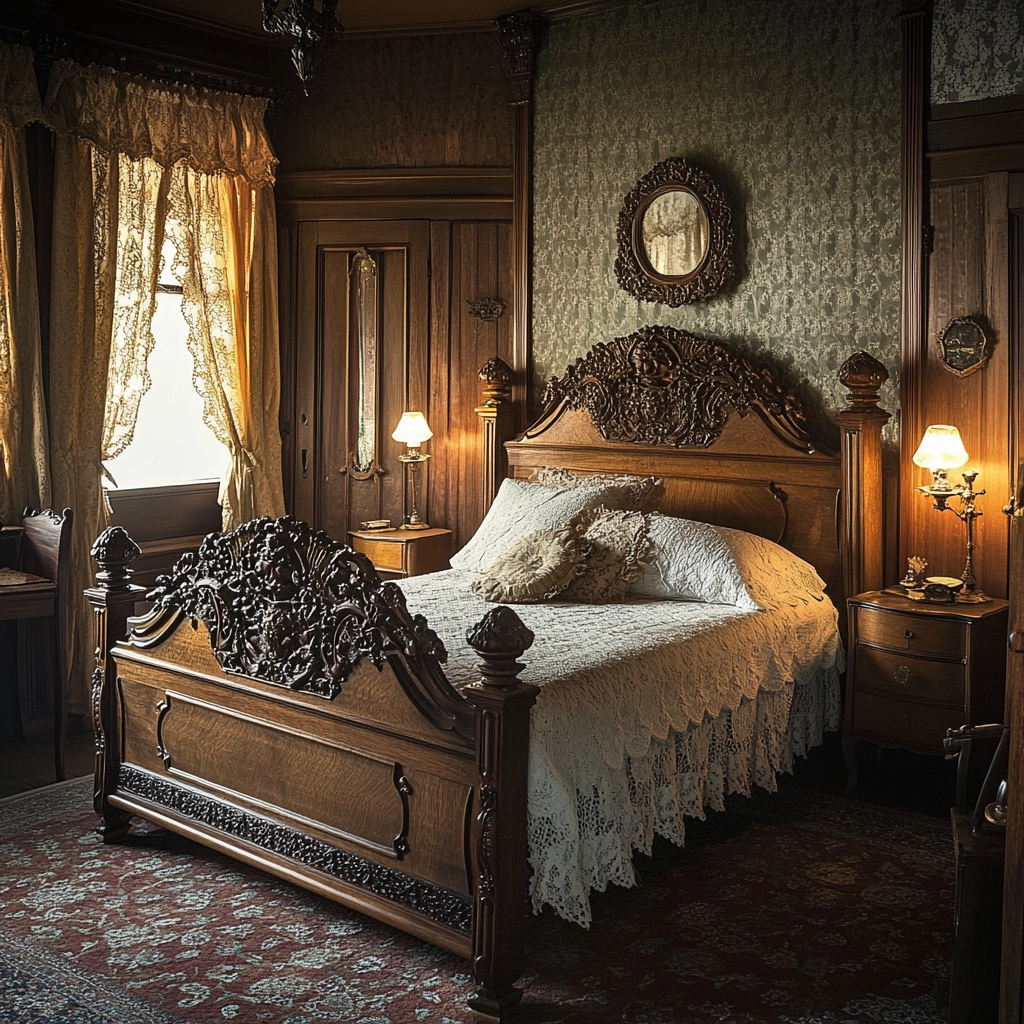 vintage farmhouse bedroom decor 18