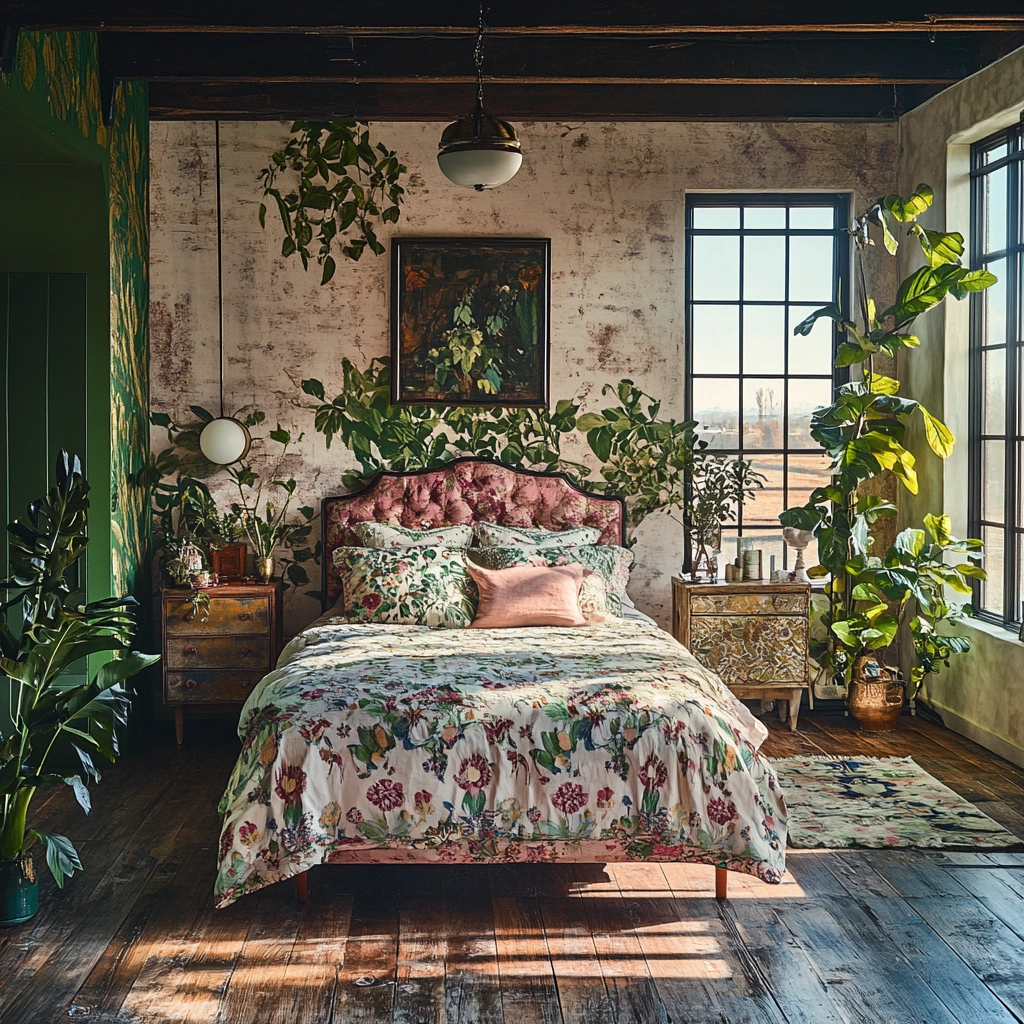 vintage farmhouse bedroom decor 31