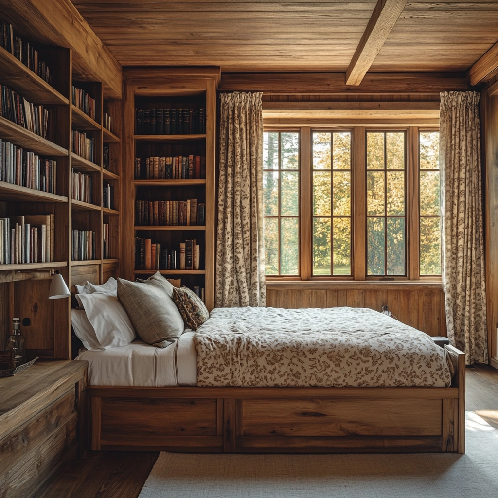 vintage farmhouse bedroom decor 53