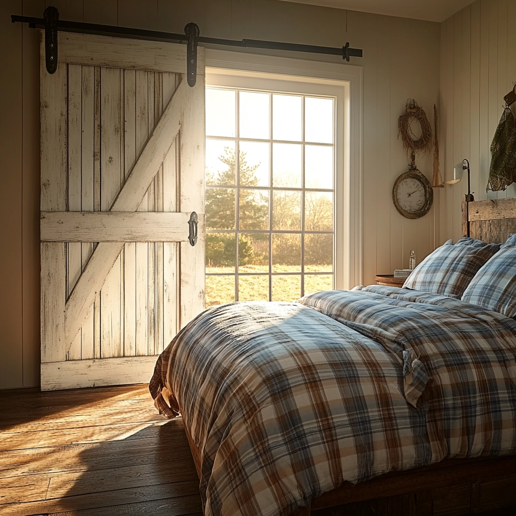 vintage farmhouse bedroom decor 58