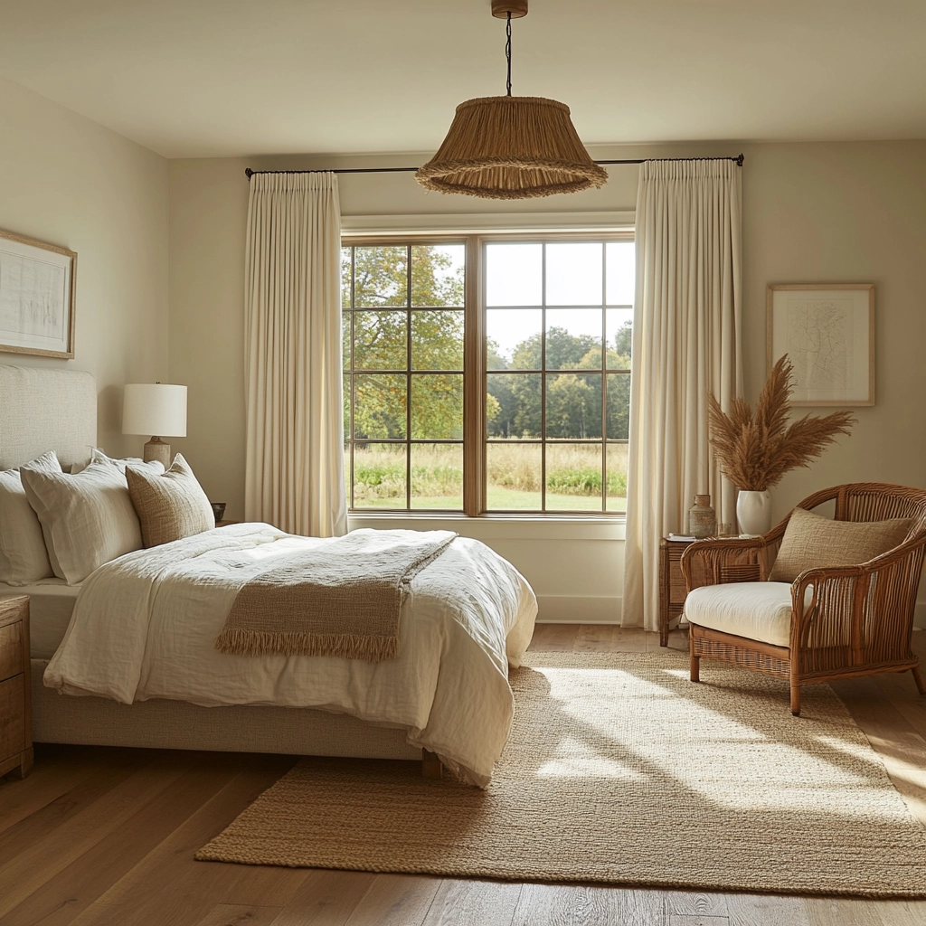 vintage farmhouse bedroom decor 65