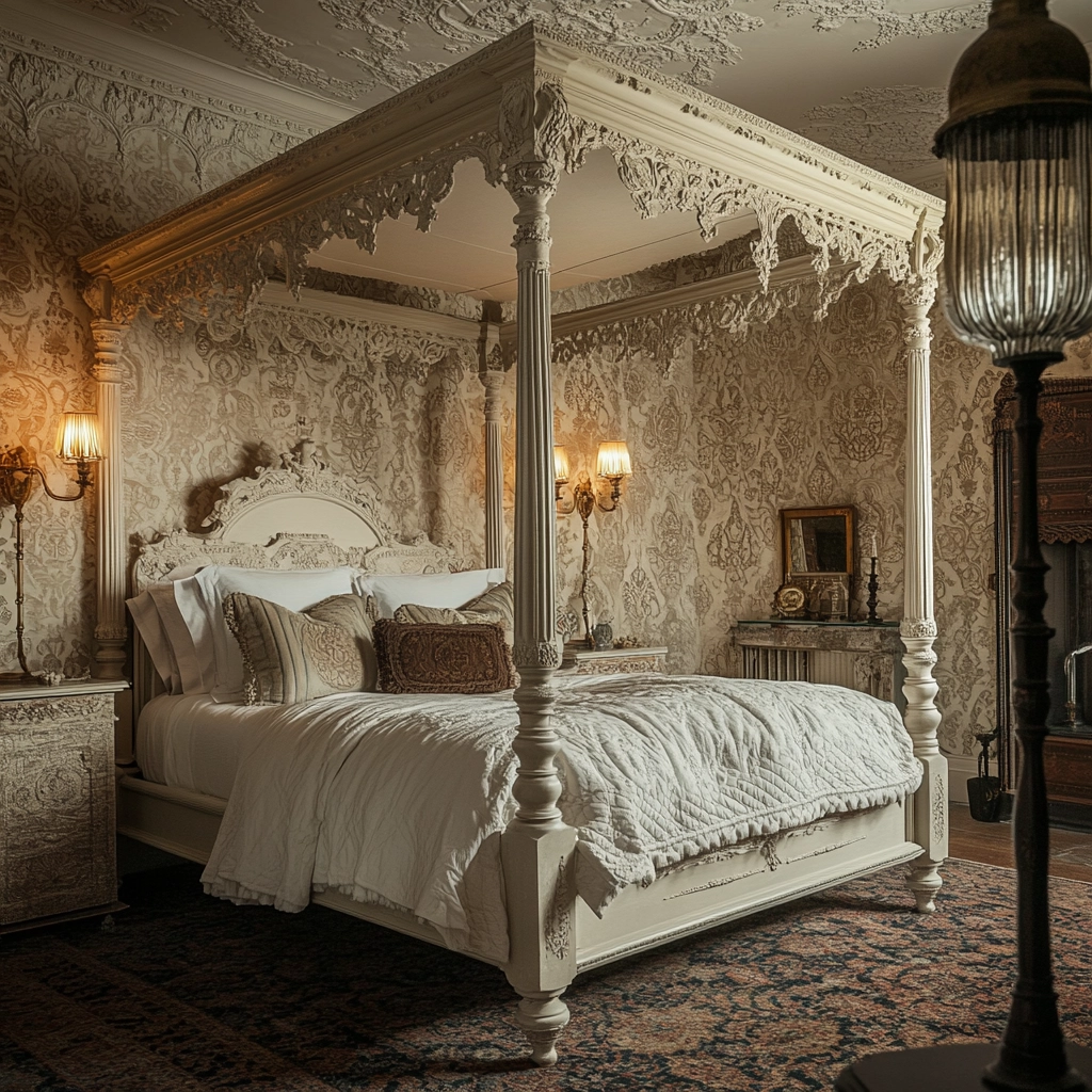 vintage farmhouse bedroom ideas 19