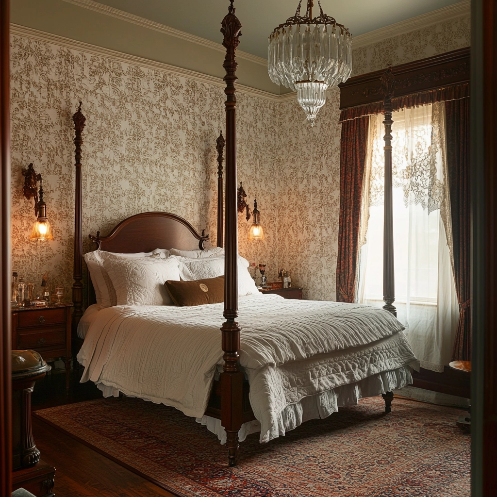 vintage farmhouse bedroom ideas 20