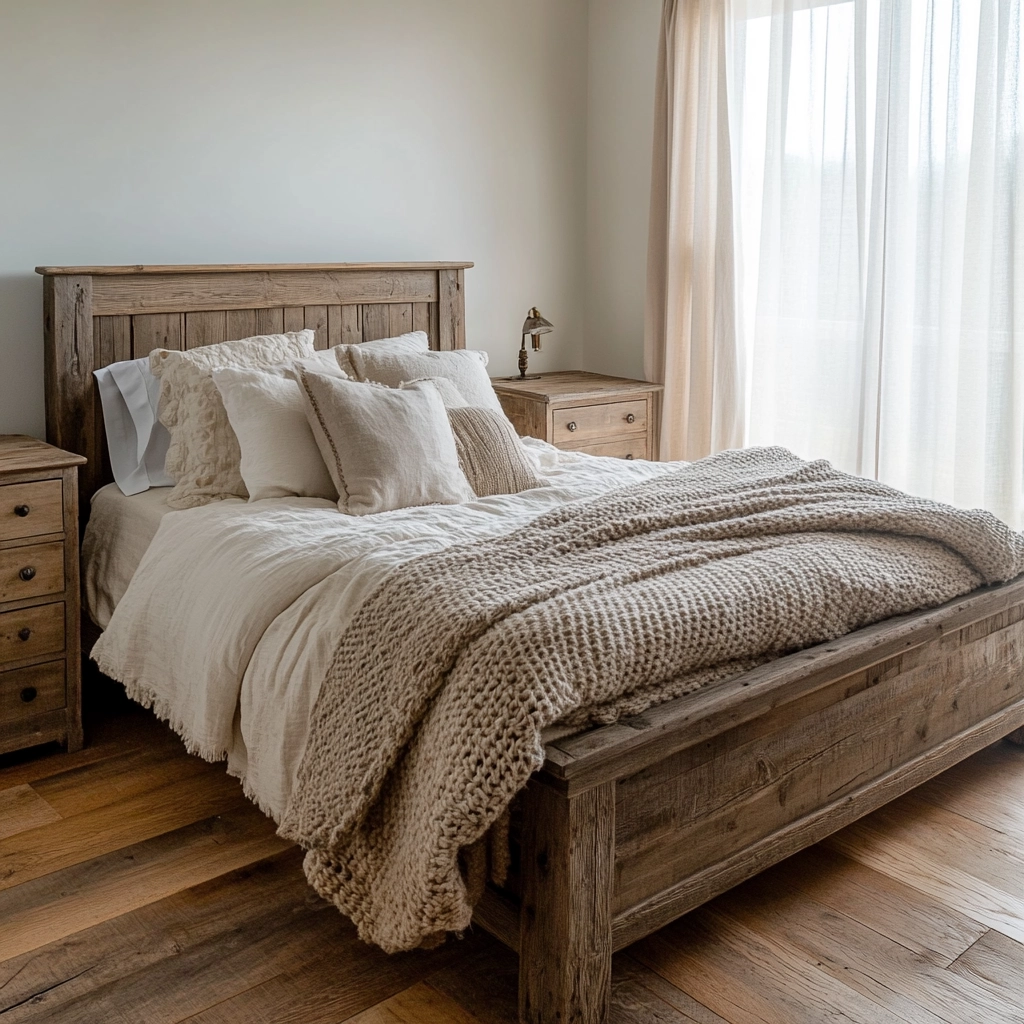 vintage farmhouse bedroom ideas 3