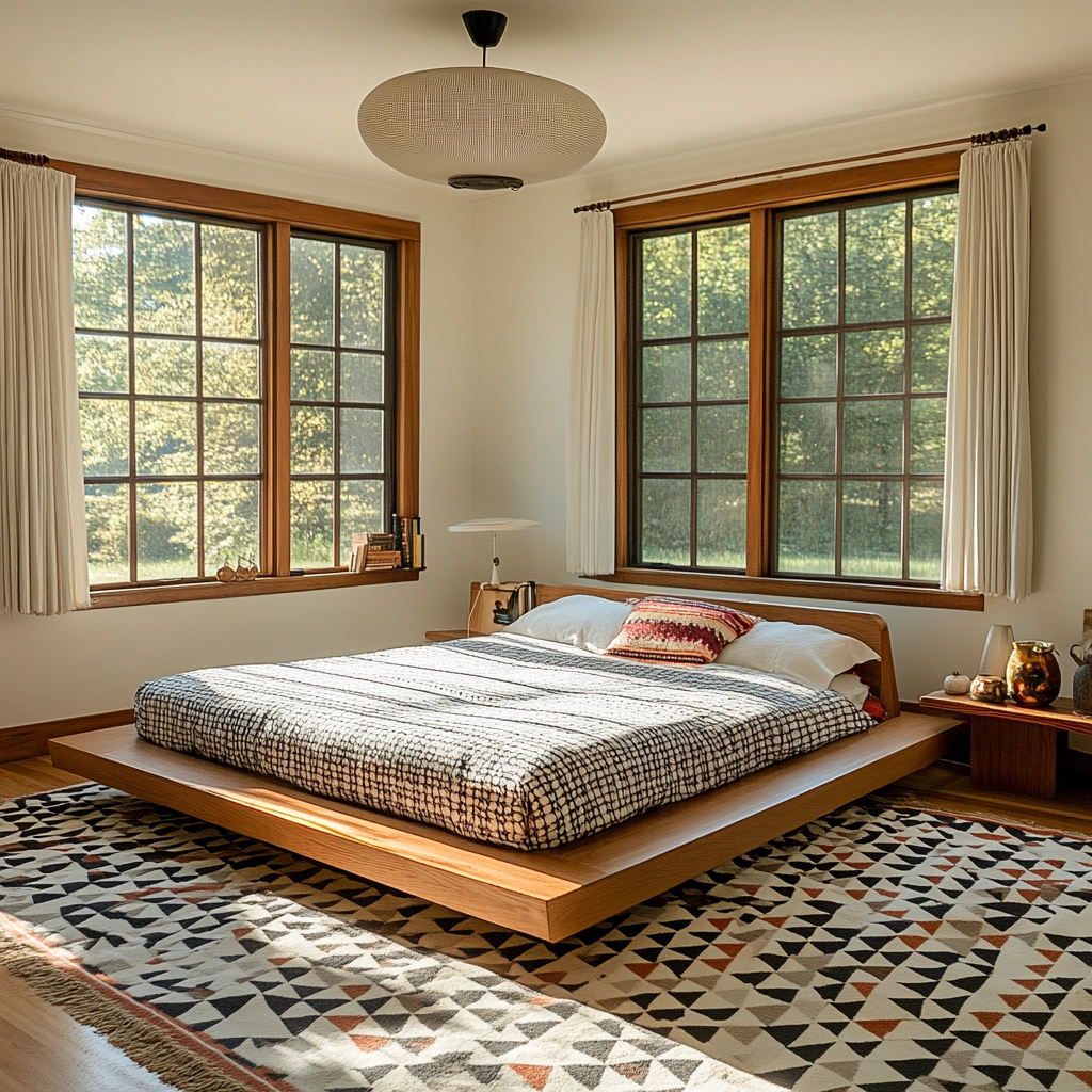 vintage farmhouse bedroom ideas 35
