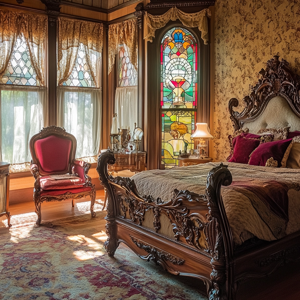 vintage farmhouse bedroom ideas 47