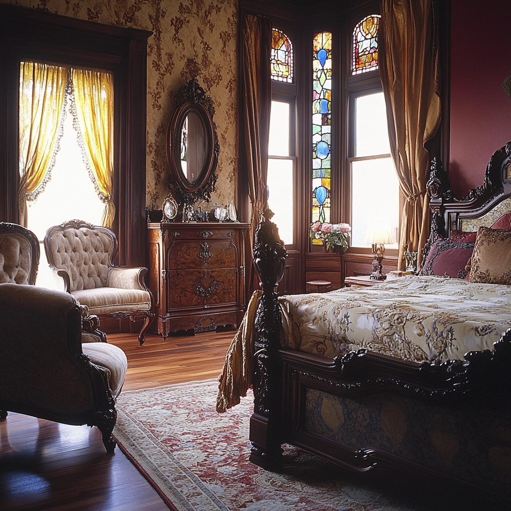 vintage farmhouse bedroom ideas 48