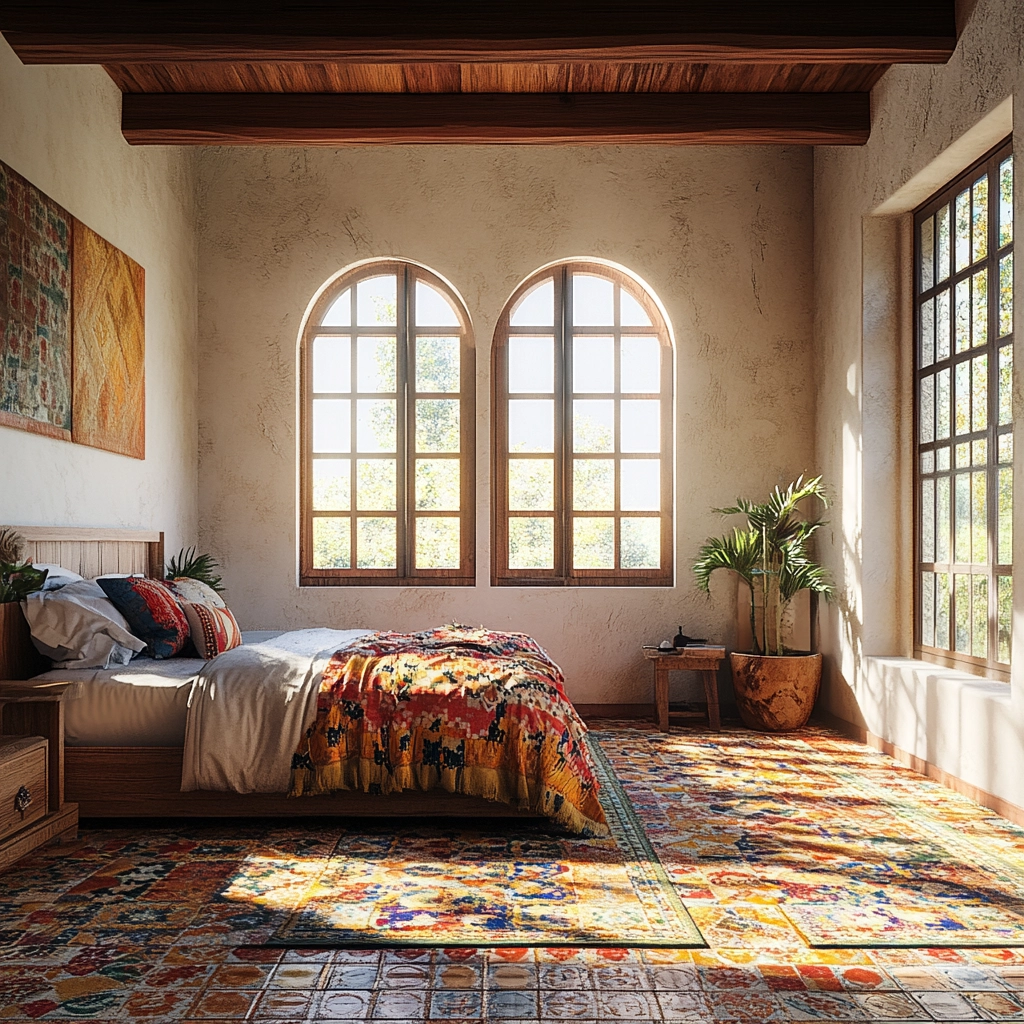vintage farmhouse bedroom ideas 58