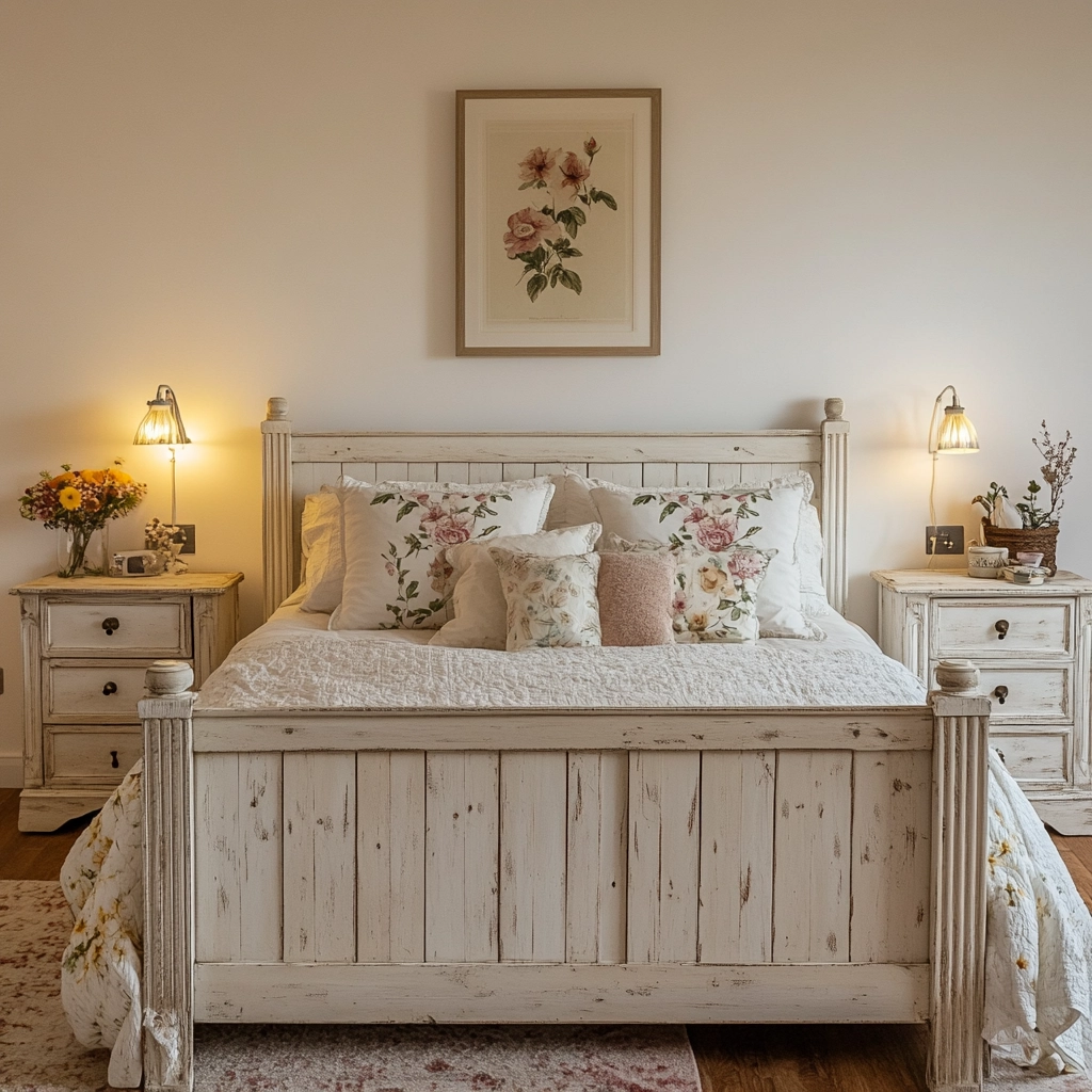 vintage farmhouse bedroom ideas 6
