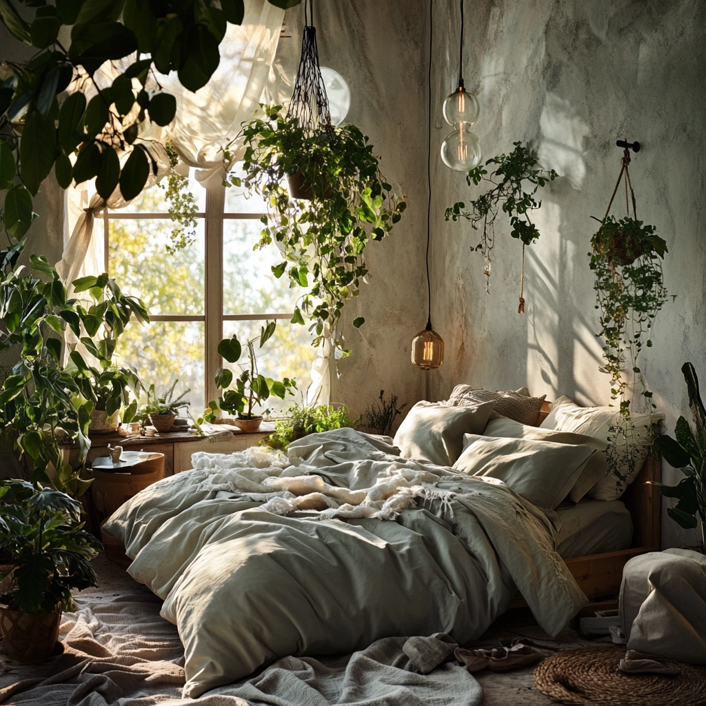 vintage farmhouse bedroom ideas 61