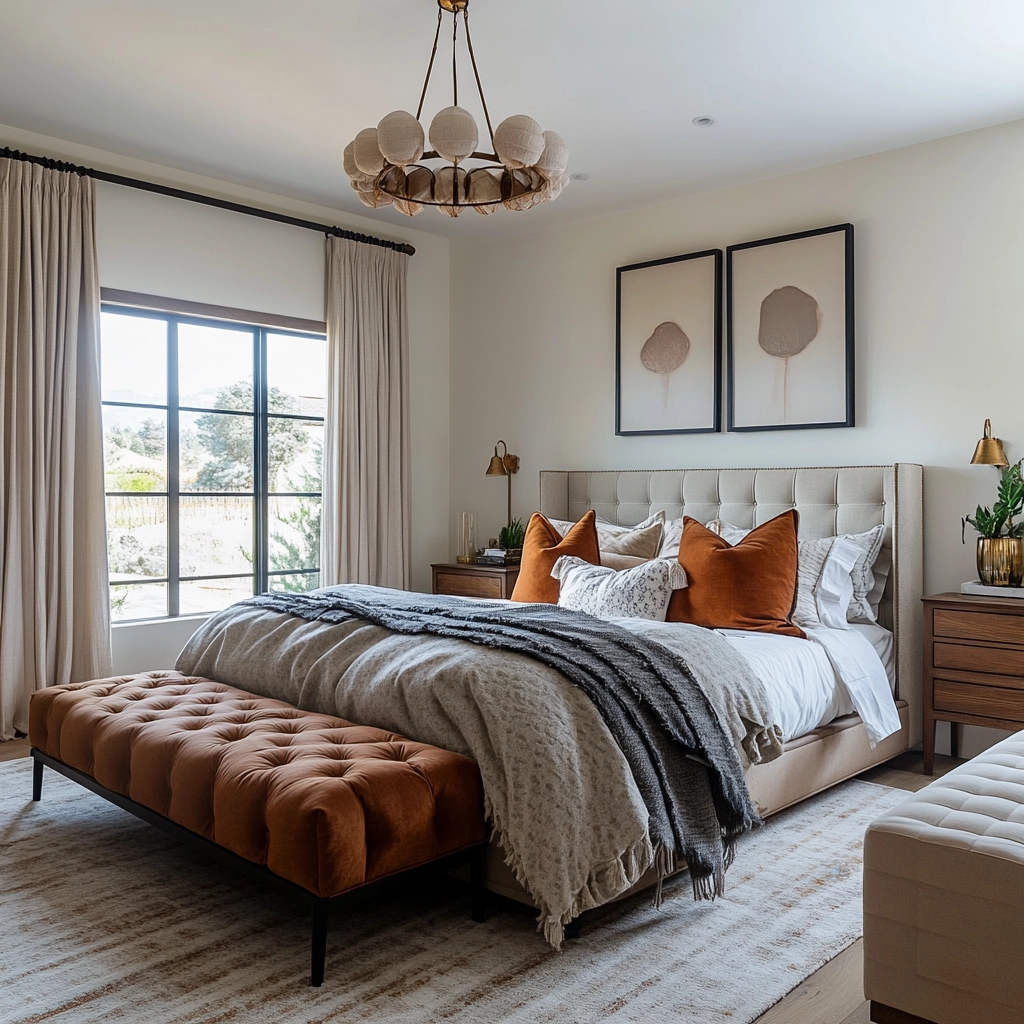 vintage farmhouse bedroom ideas 68