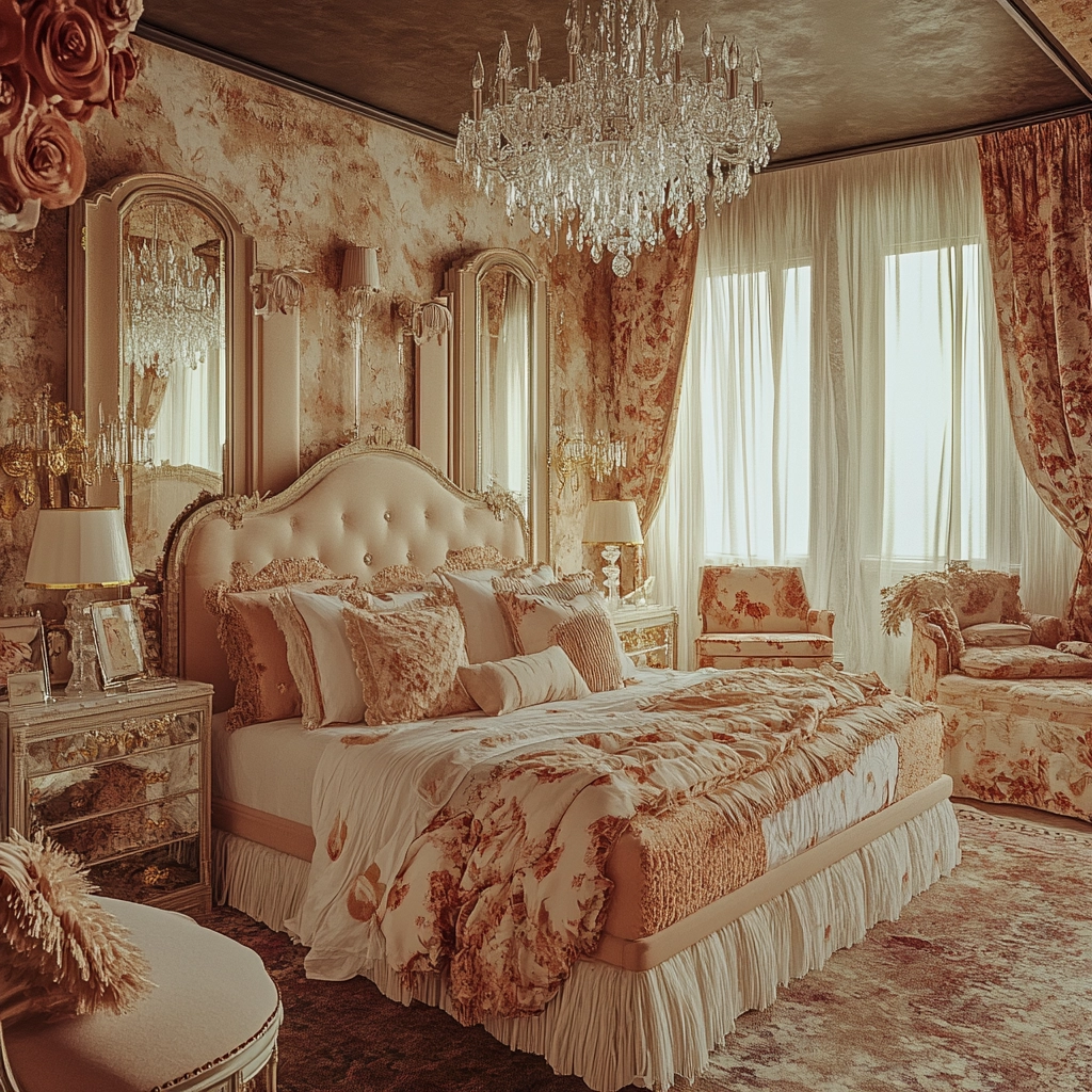 vintage farmhouse bedroom ideas 73