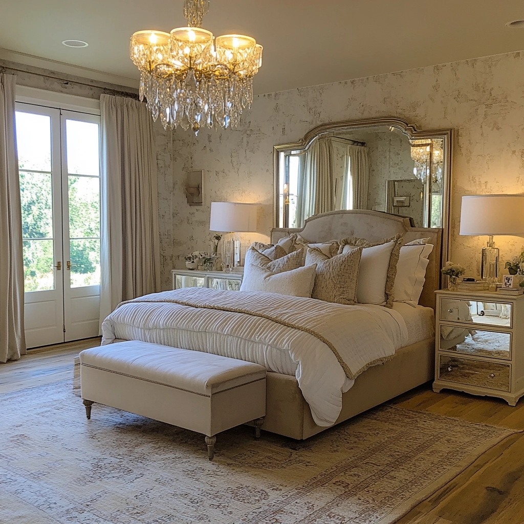 vintage farmhouse bedroom ideas 76