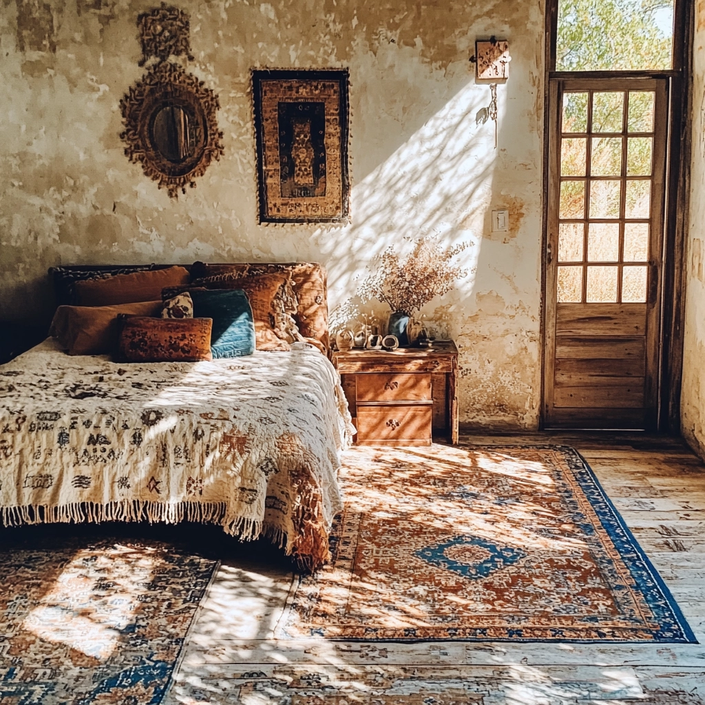 western farmhouse bedroom 14