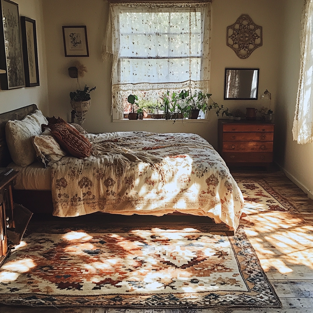 western farmhouse bedroom 15