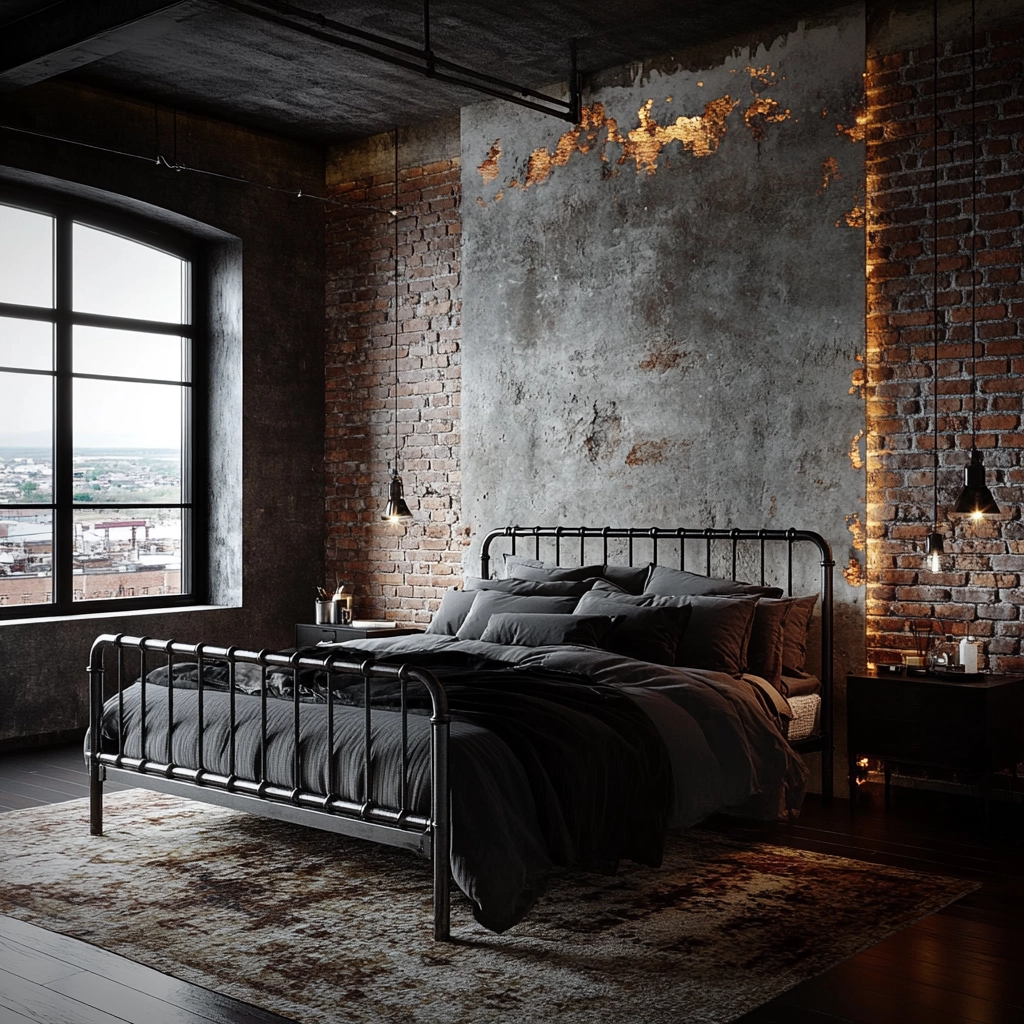 western farmhouse bedroom 17
