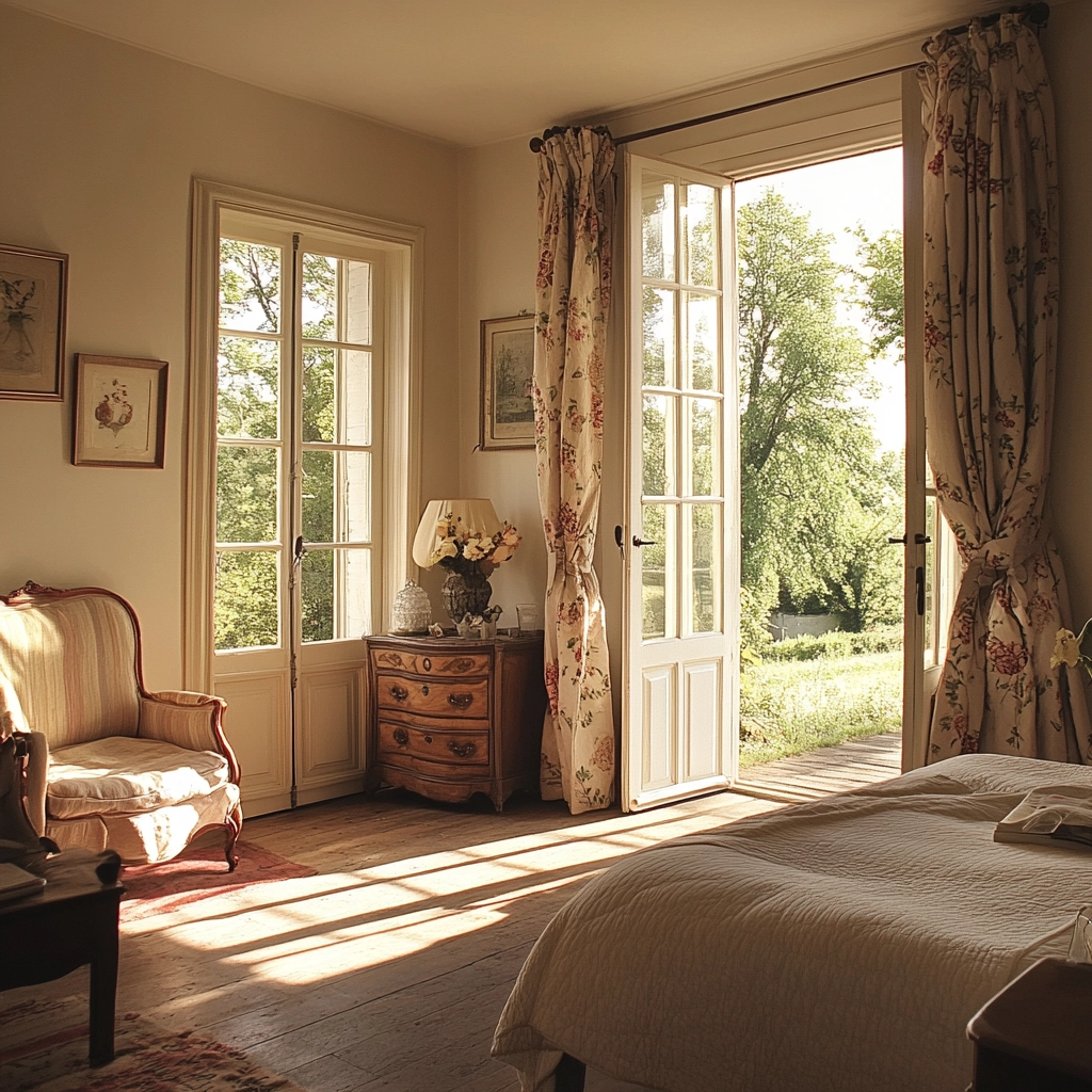 western farmhouse bedroom 34