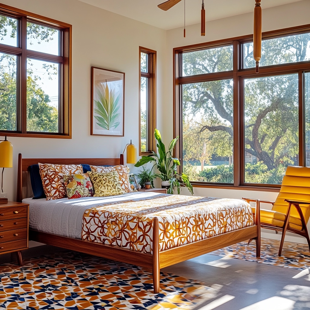 western farmhouse bedroom 38
