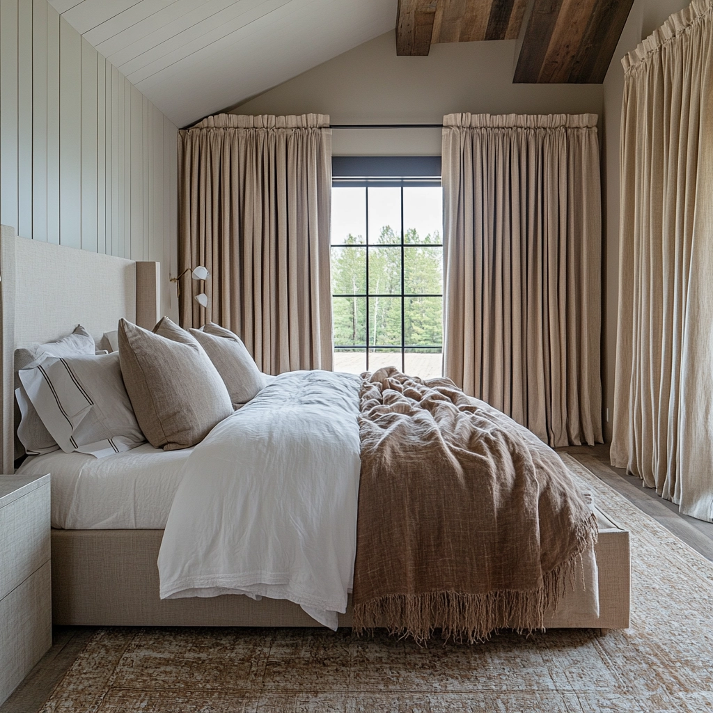 western farmhouse bedroom 41