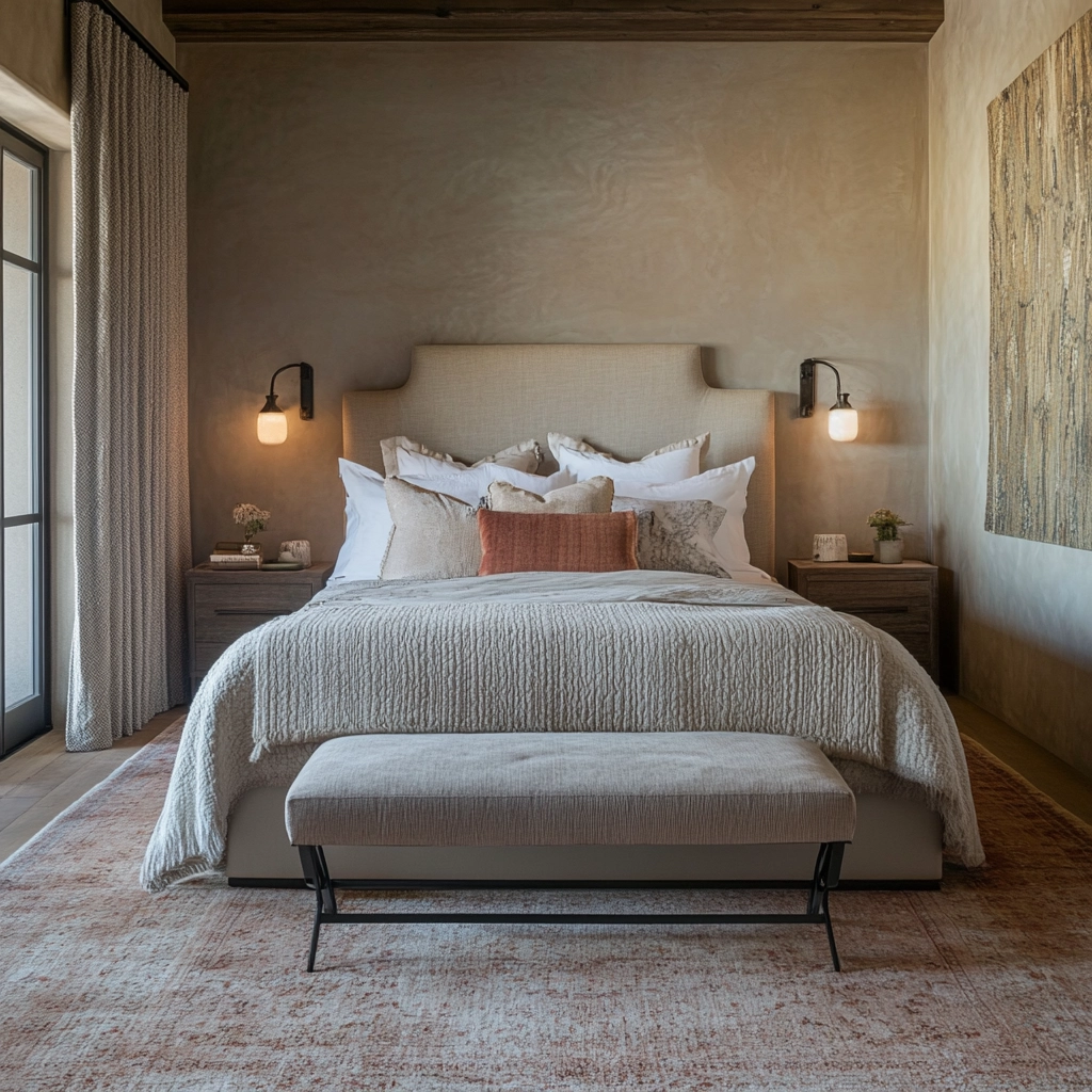western farmhouse bedroom 44