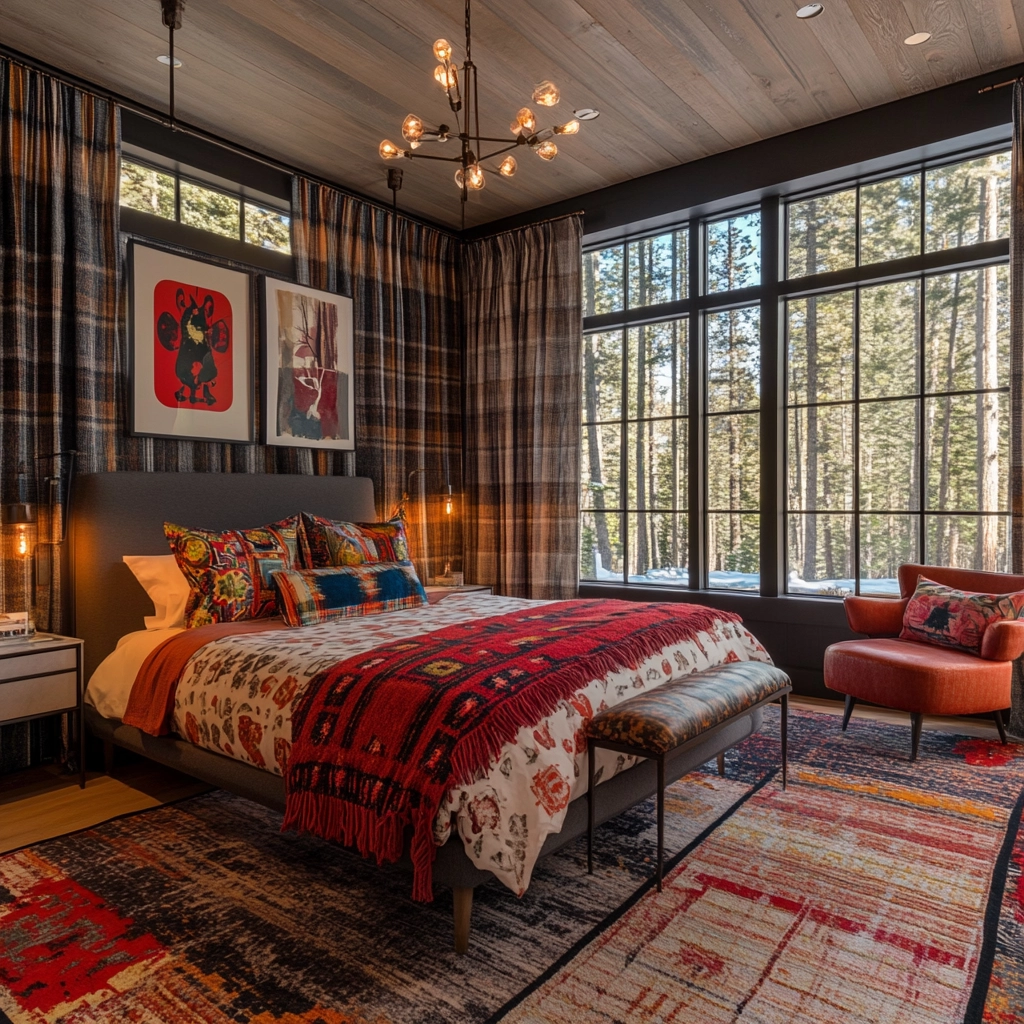 western farmhouse bedroom 53