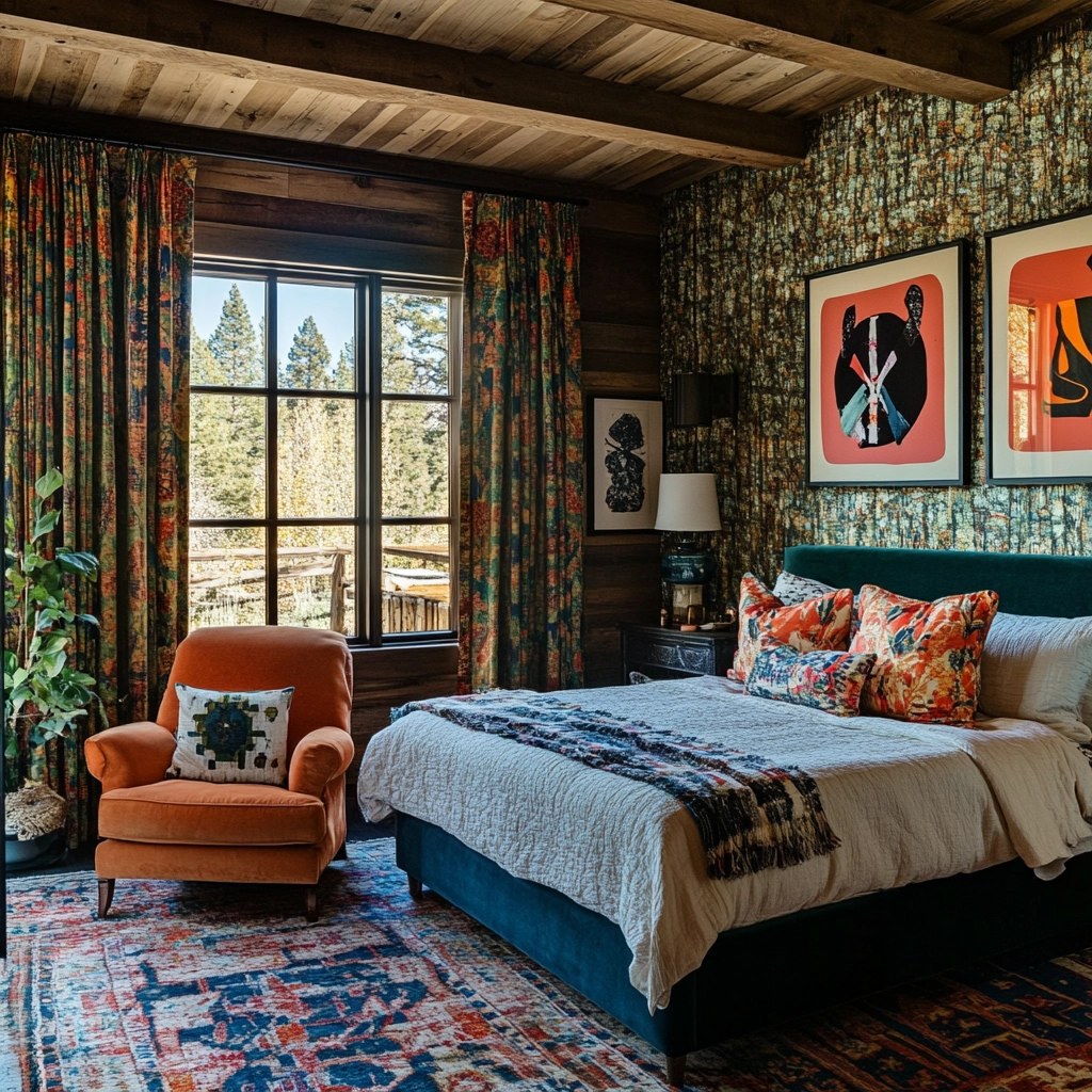 western farmhouse bedroom 54