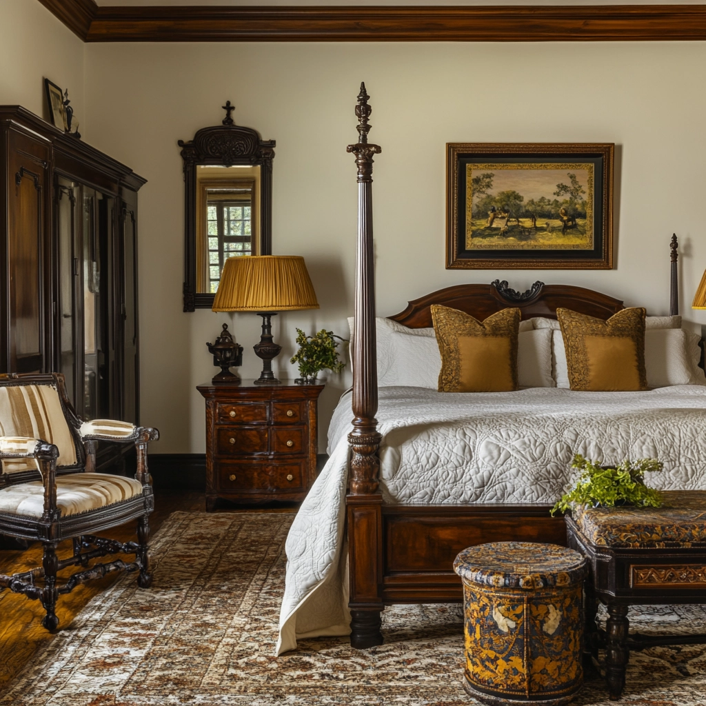 western farmhouse bedroom 63