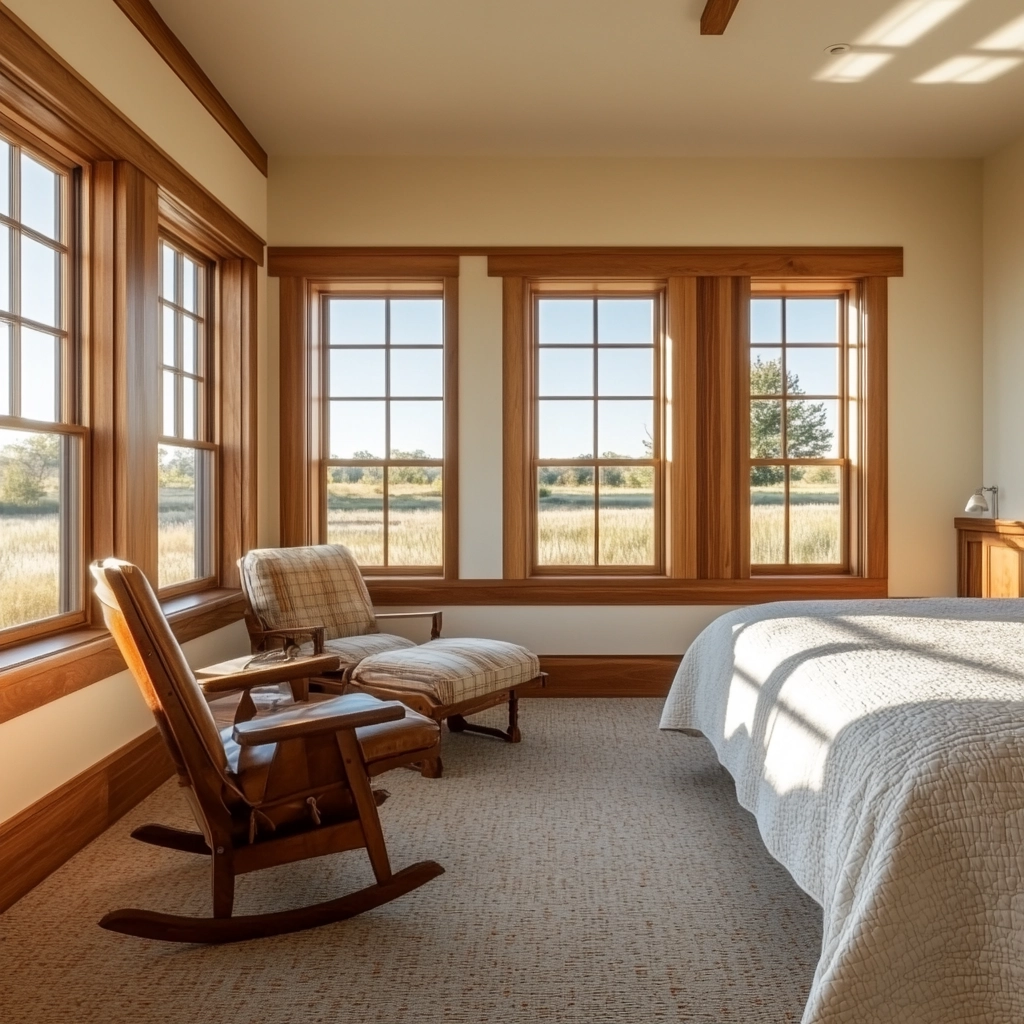 western farmhouse bedroom 67