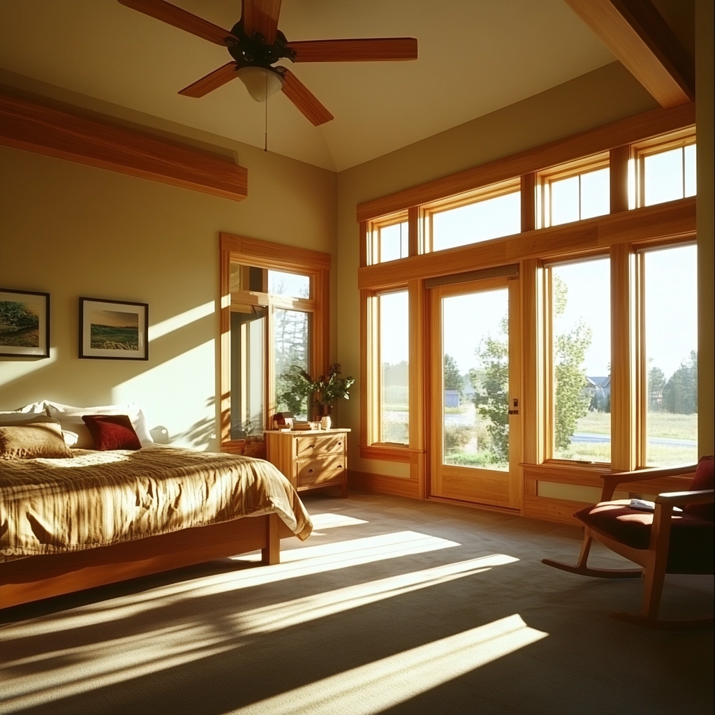 western farmhouse bedroom 68