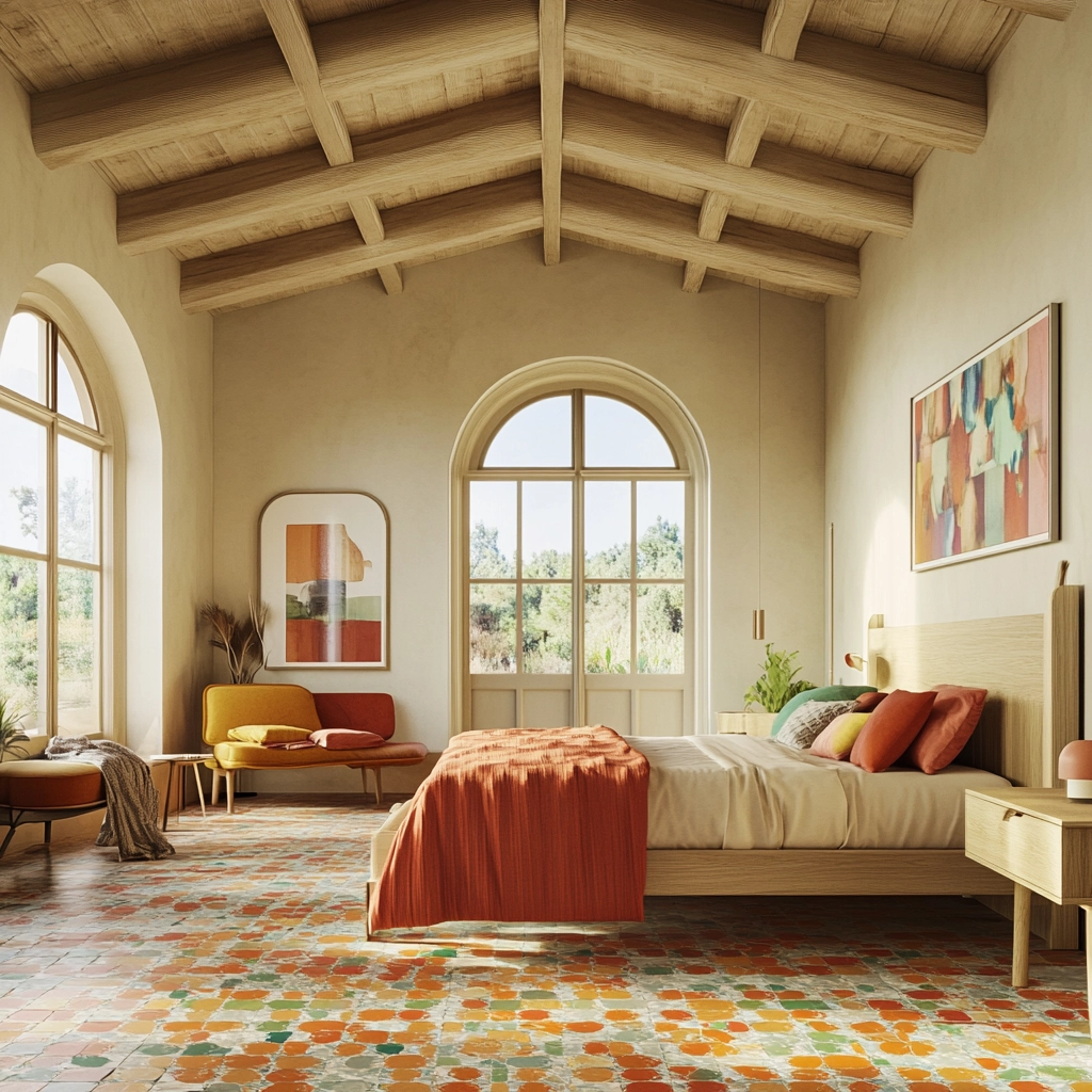 western farmhouse bedroom 77