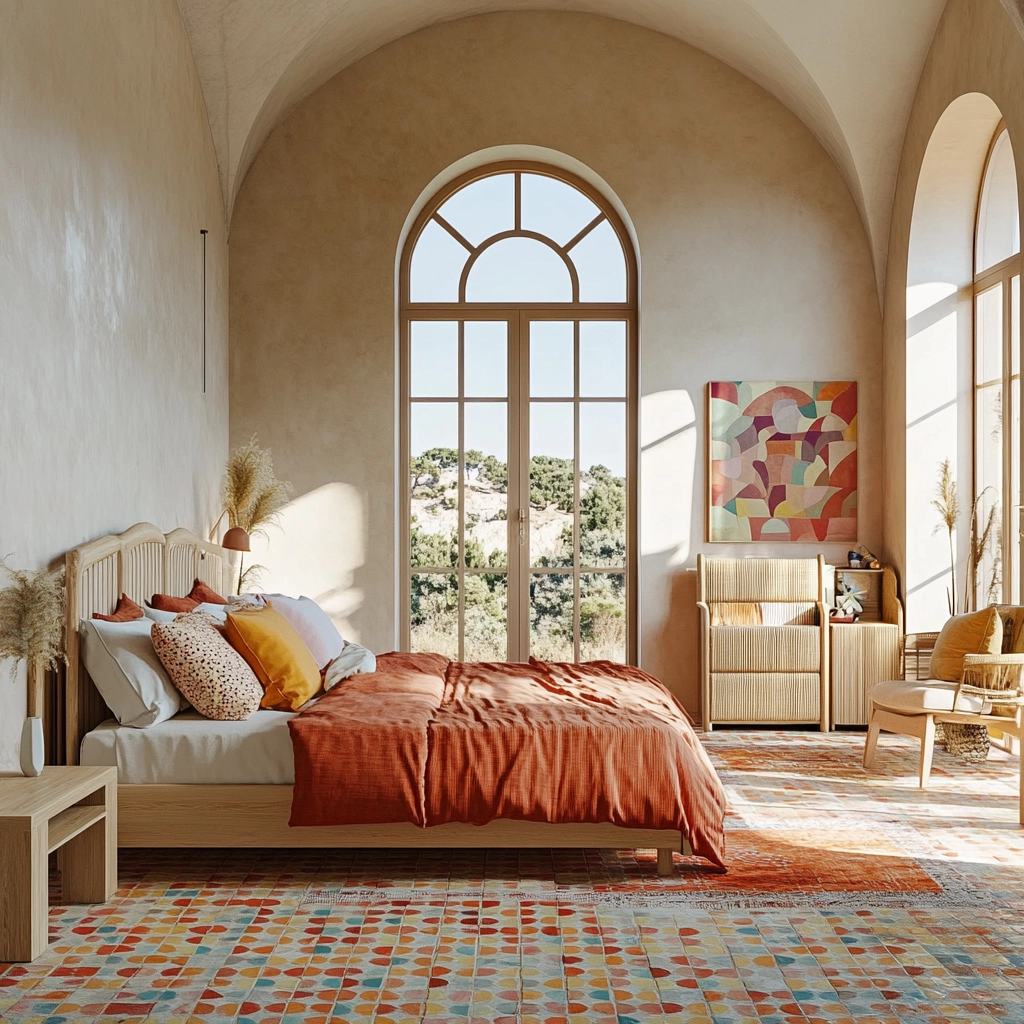 western farmhouse bedroom 79