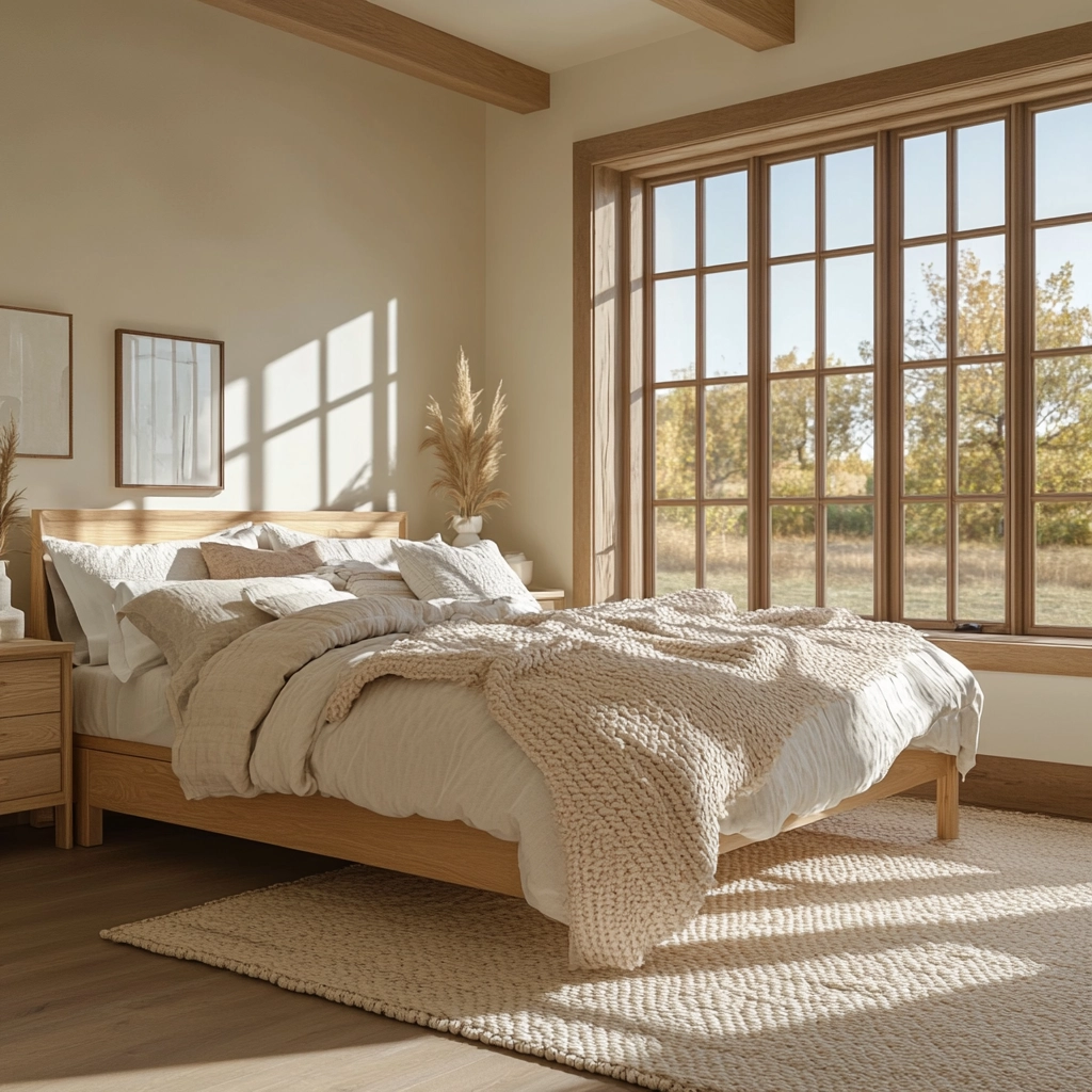 western farmhouse bedroom 9
