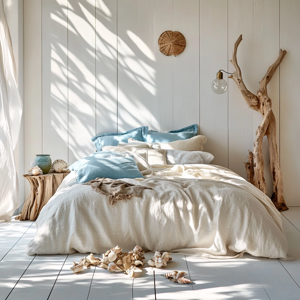 white farmhouse bedroom 15
