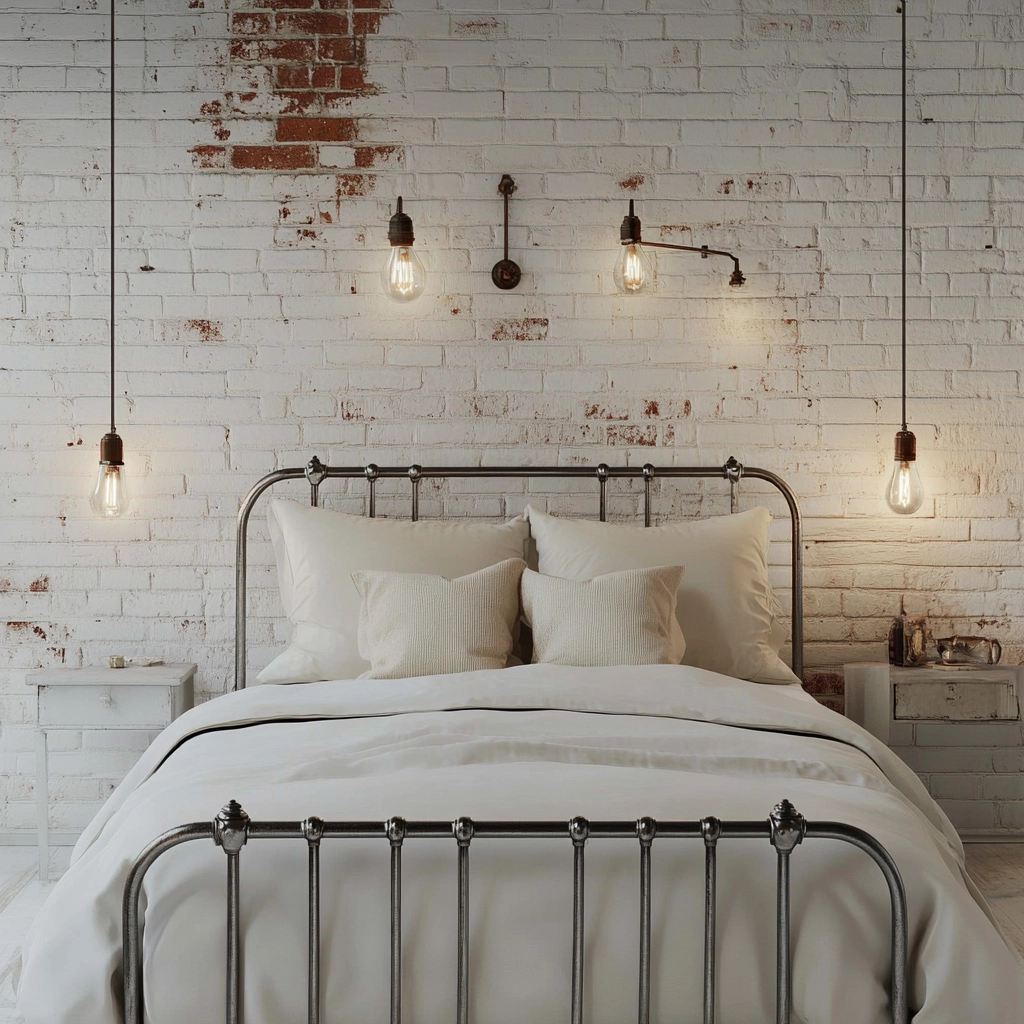 white farmhouse bedroom 17
