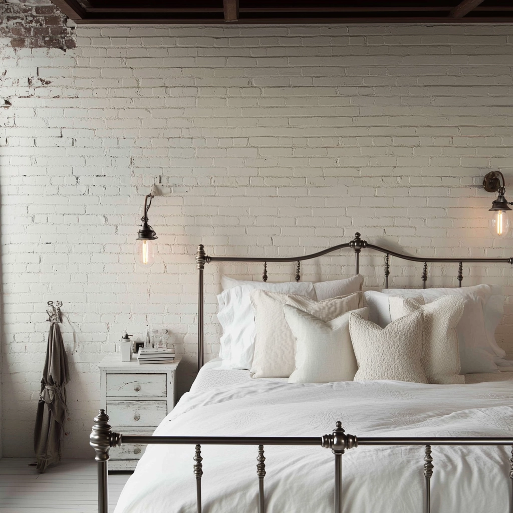 white farmhouse bedroom 18