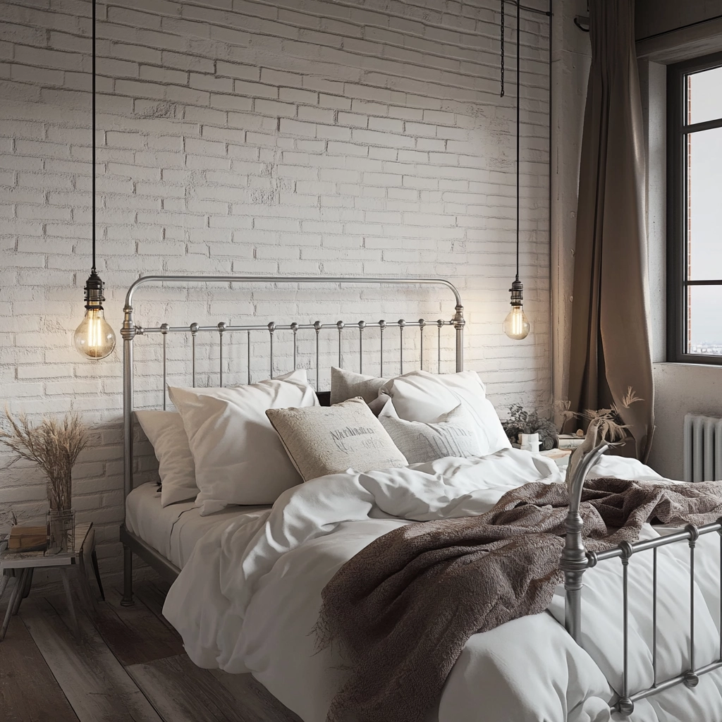 white farmhouse bedroom 19