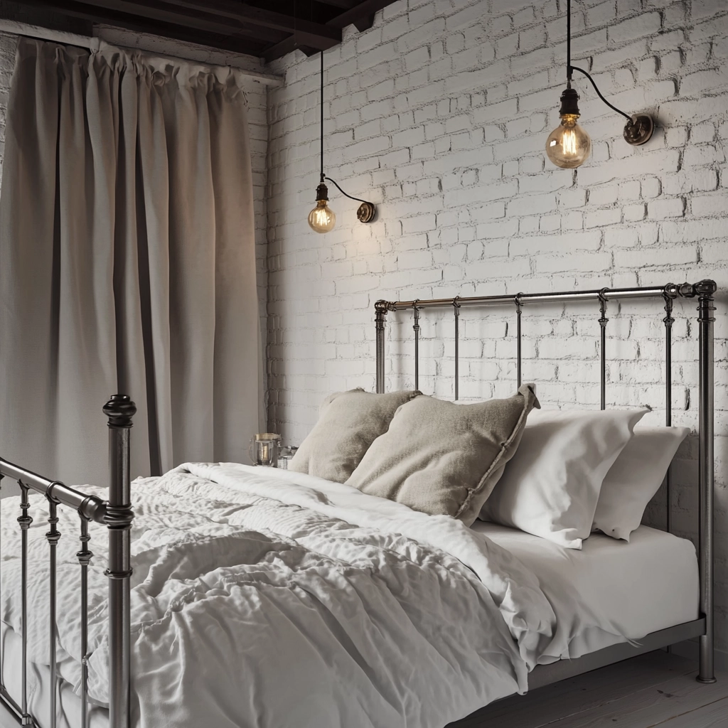 white farmhouse bedroom 20