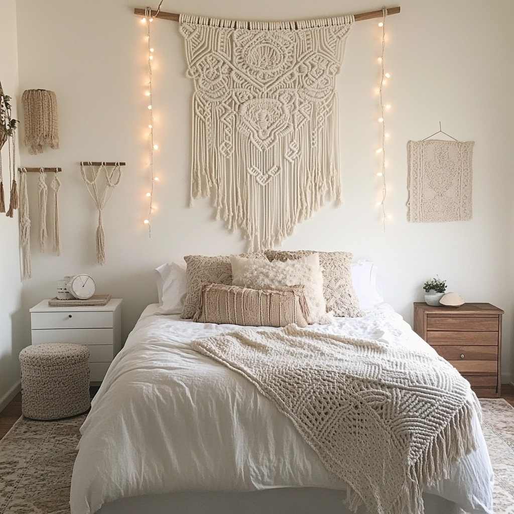 white farmhouse bedroom 25