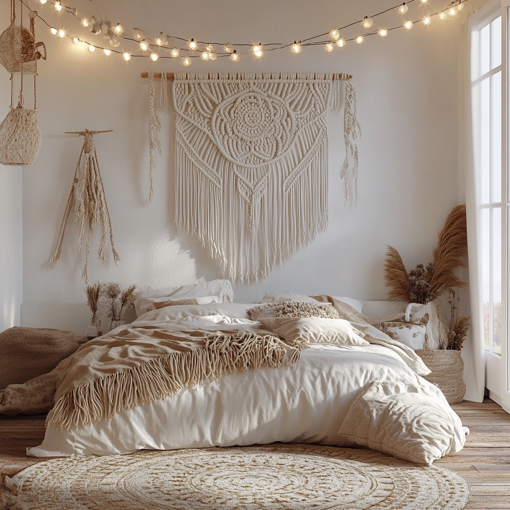 white farmhouse bedroom 26