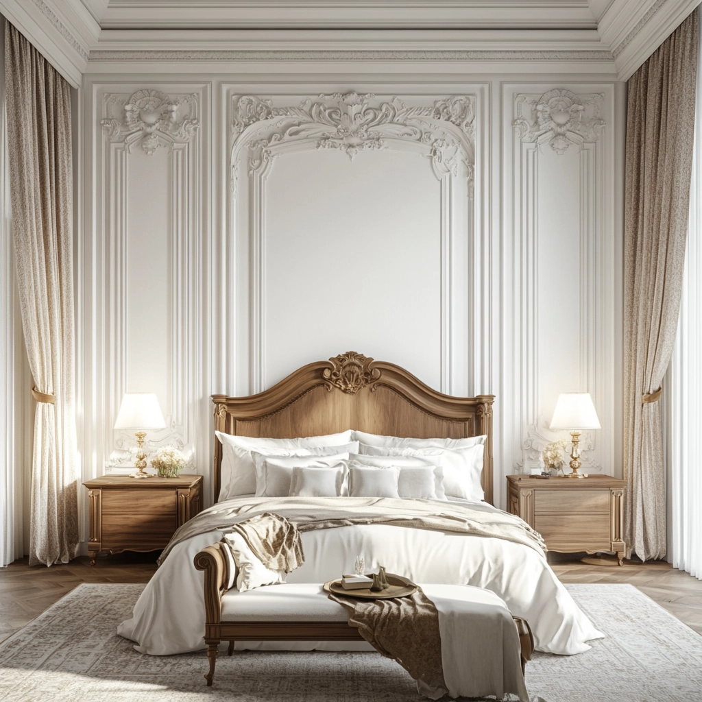 white farmhouse bedroom 29